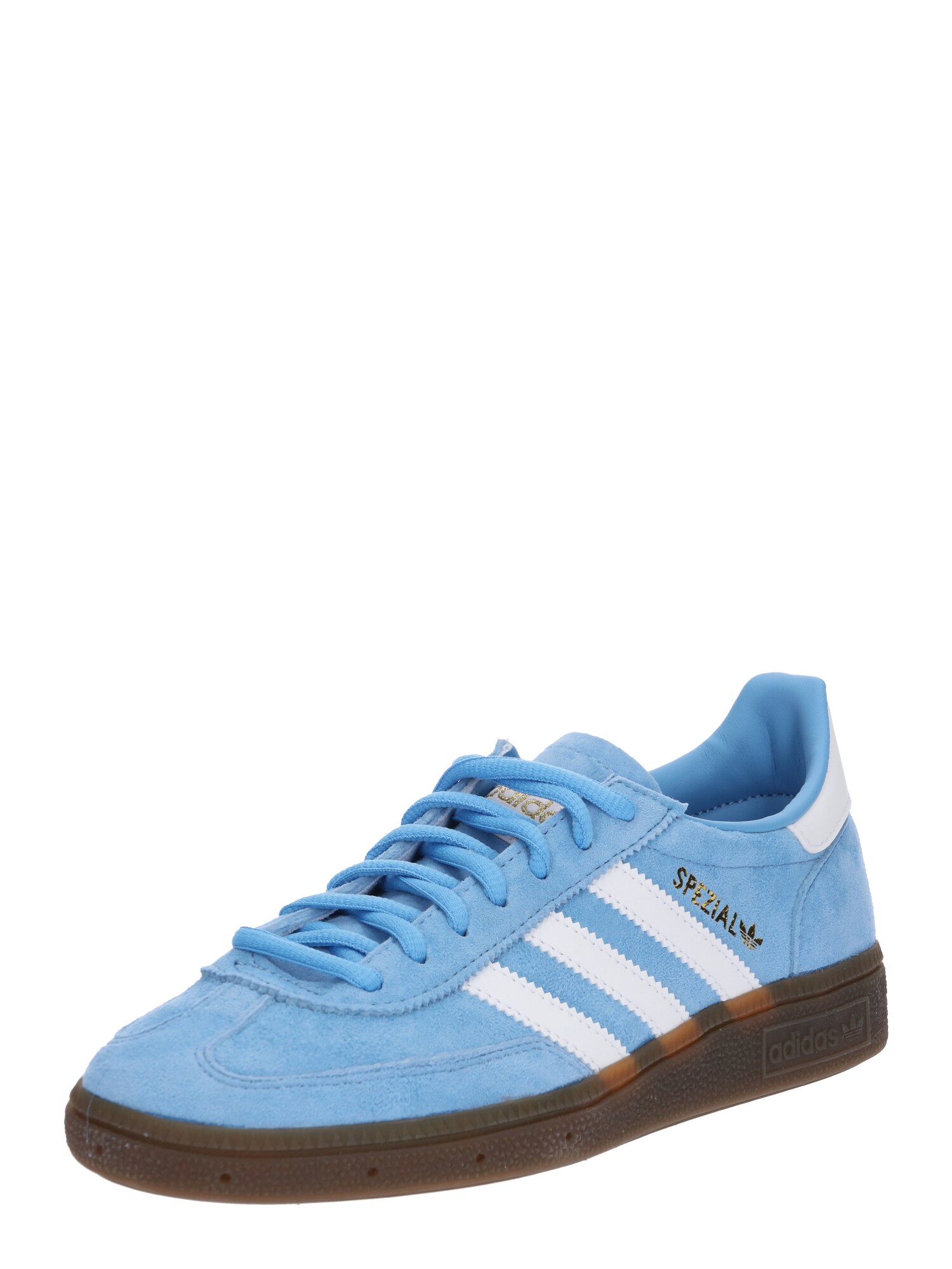 ADIDAS ORIGINALS Sportbačiai be auliuko 'Handball SPZL'  balta / šviesiai mėlyna