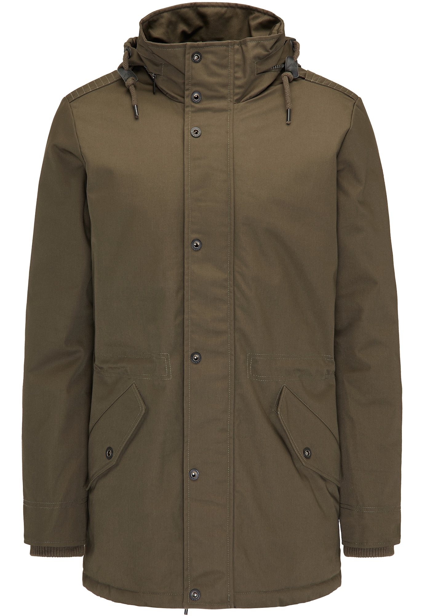 Icebound Heren Winterparka Olijfgroen icebound kopen in de aanbieding