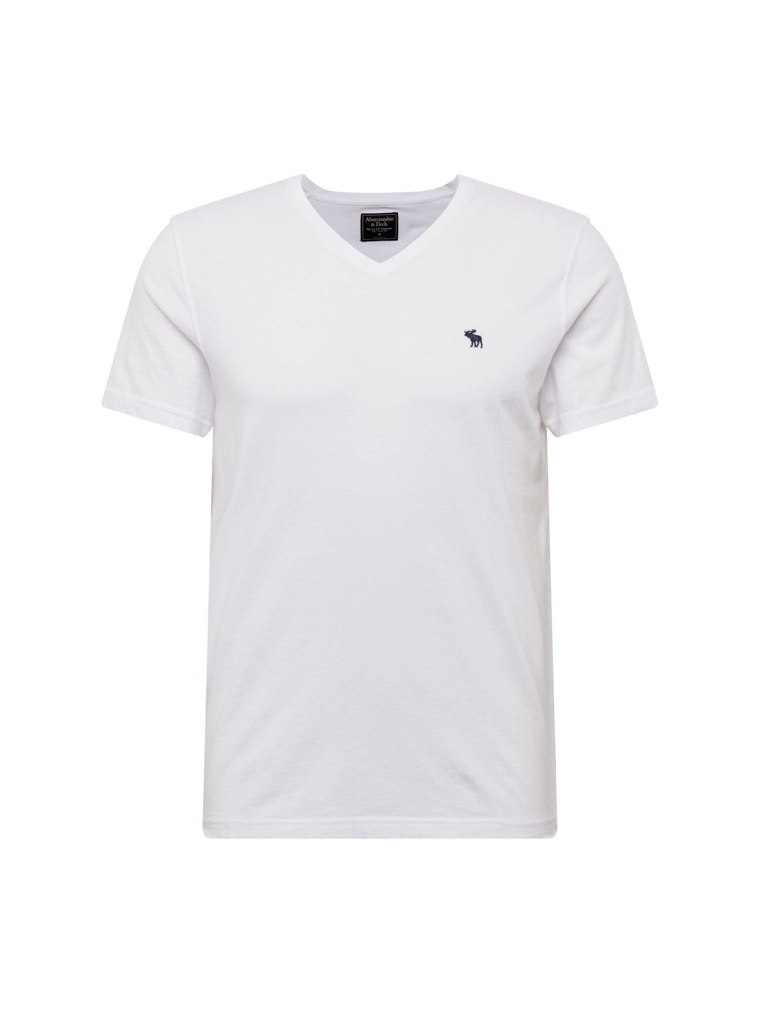 Abercrombie & Fitch Marškinėliai 'GLBL V NECK MULTIPACK'  balta