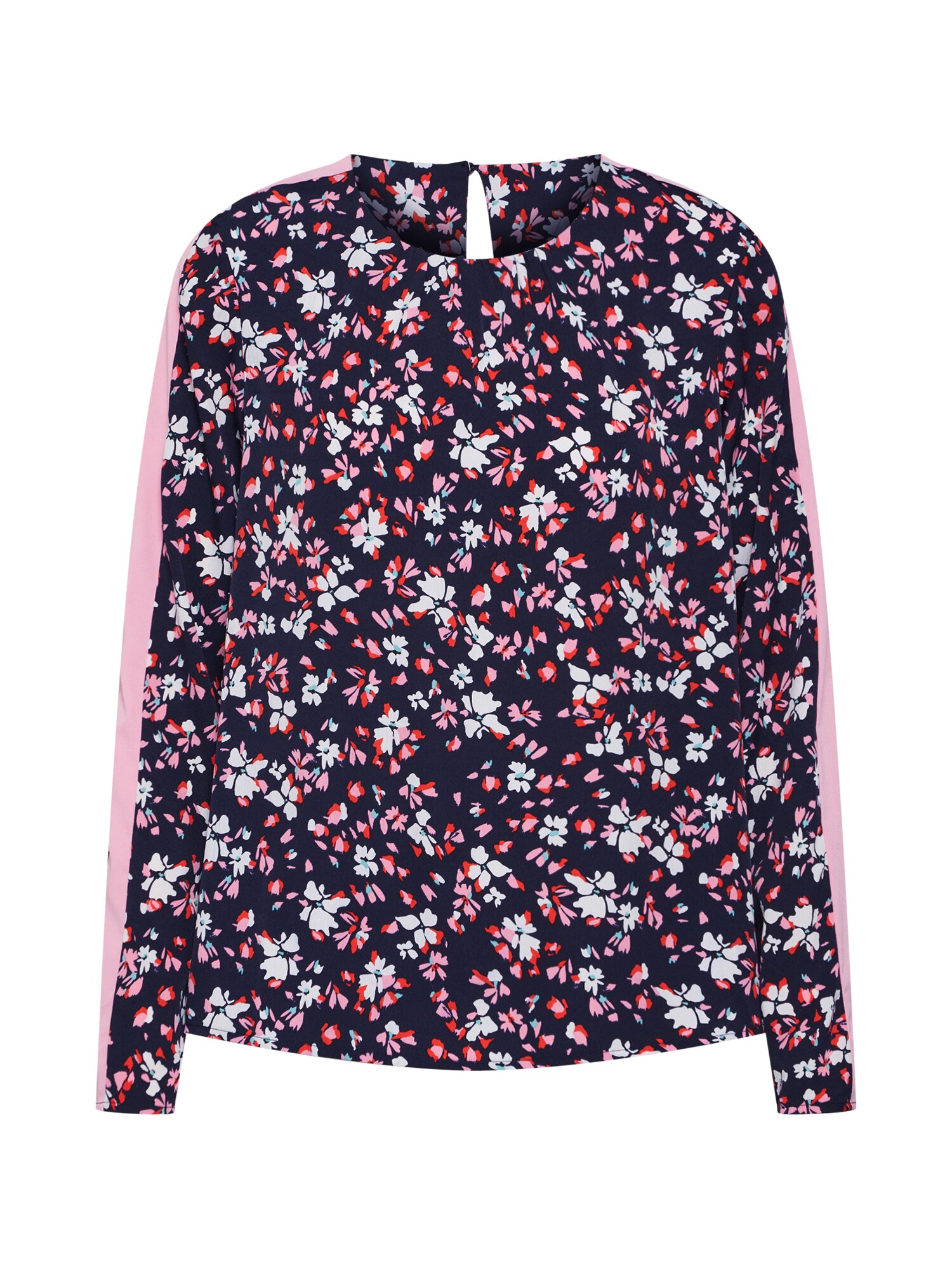 Vero Moda Dames Blouse Vmgerda Nicky Ls Top Nachtblauw Oudroze vero moda kopen in de aanbieding