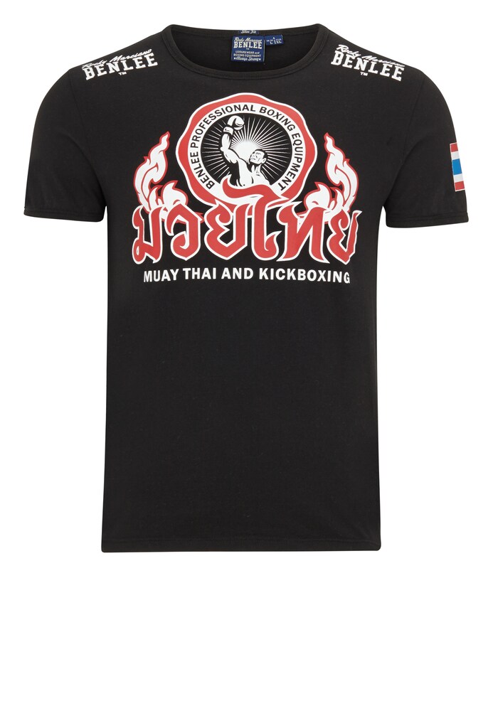 Benlee T-Shirt 'Thailand' Herren Größe XXXL grau / rot / schwarz / weiß