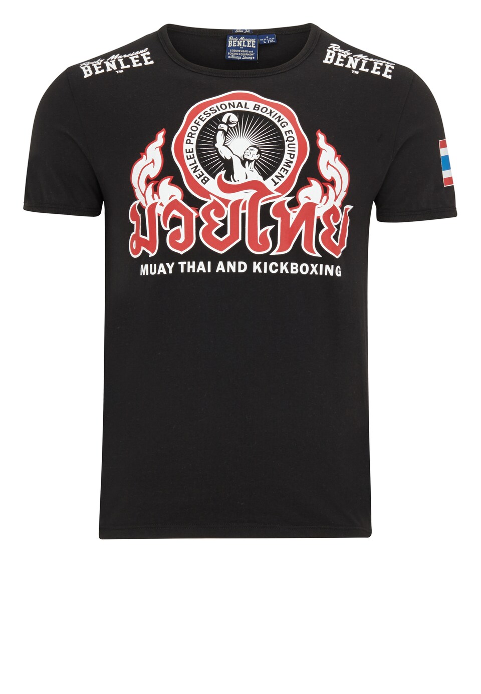 Funktionstopp 'Thailand' grå / röd / svart