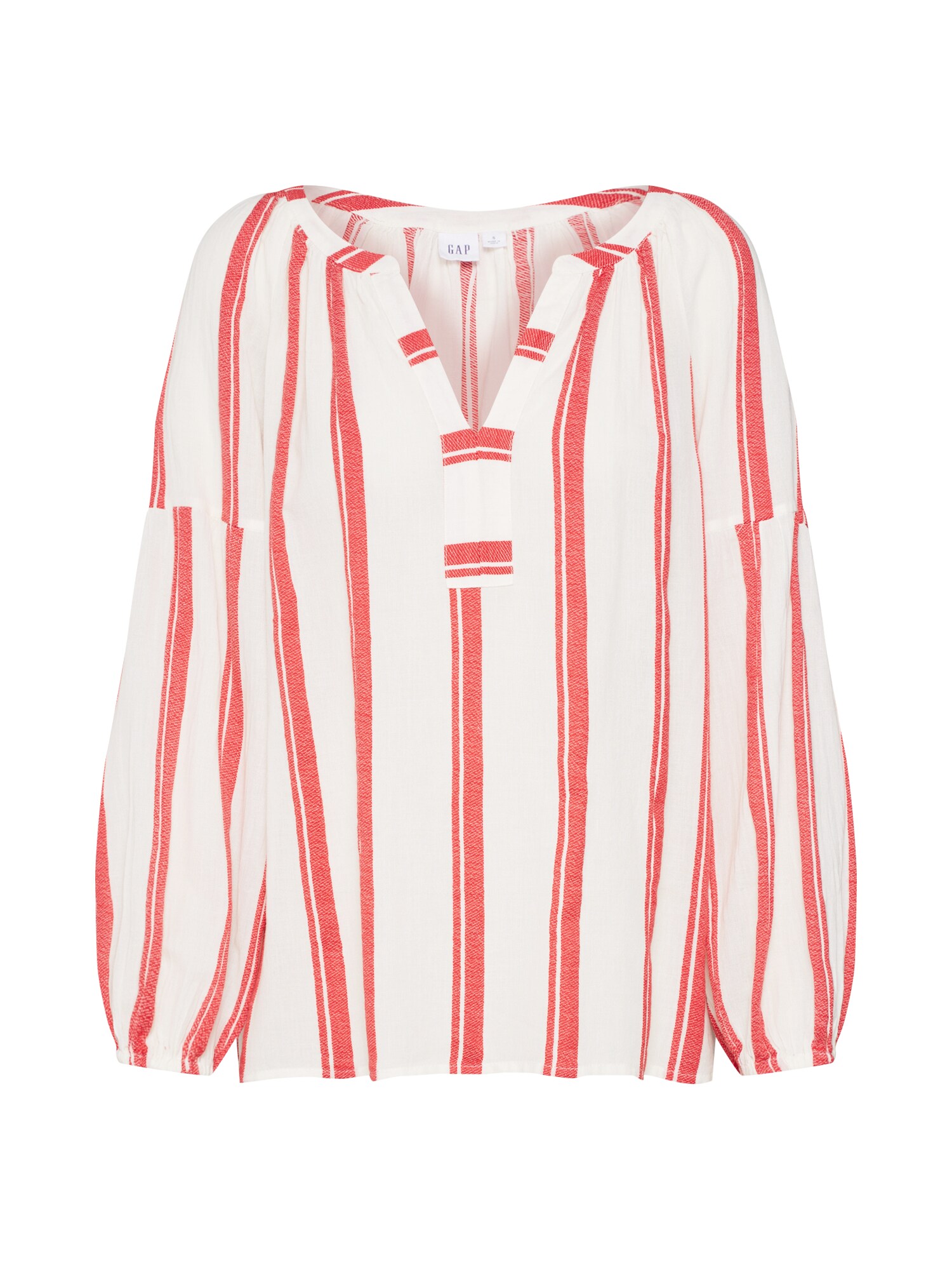 Gap Dames Blouse Rood Wit gap kopen in de aanbieding