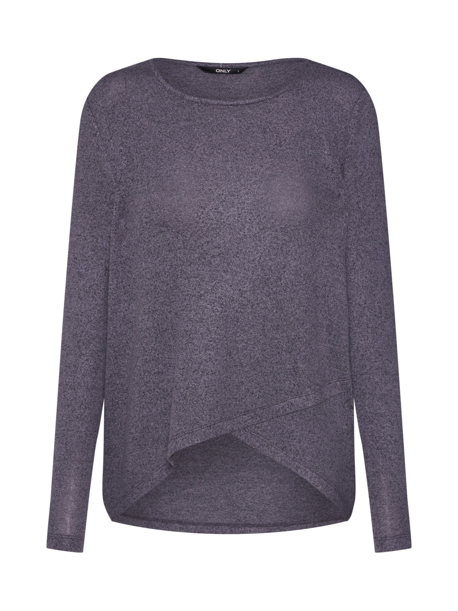 Only Dames Shirt Onlrunning Ls Wrap Top Jrs Donkergrijs only kopen in de aanbieding