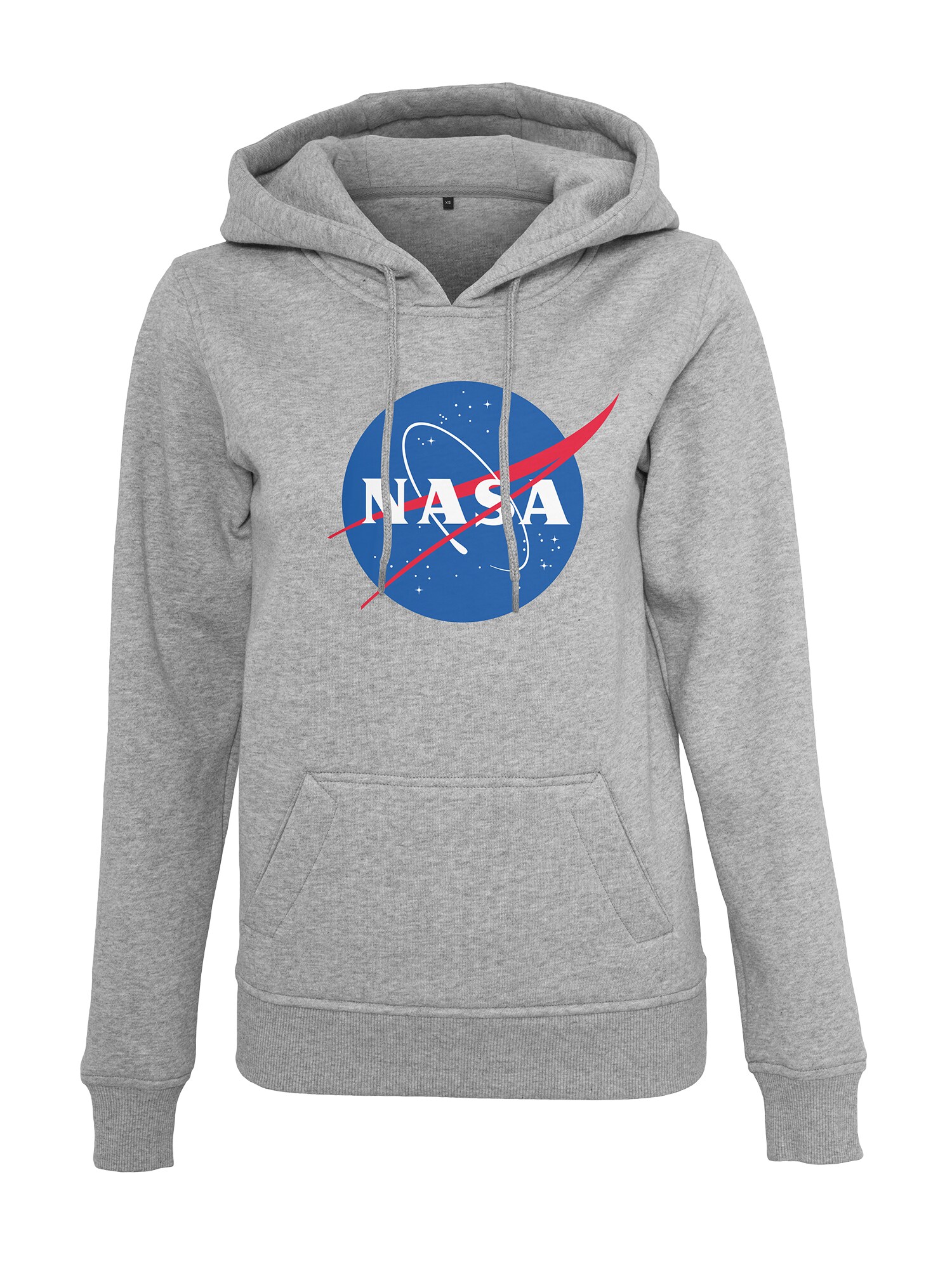 Merchcode Dames Sweatshirt Nasa Insignia Blauw Grijs Gemeleerd merchcode kopen in de aanbieding