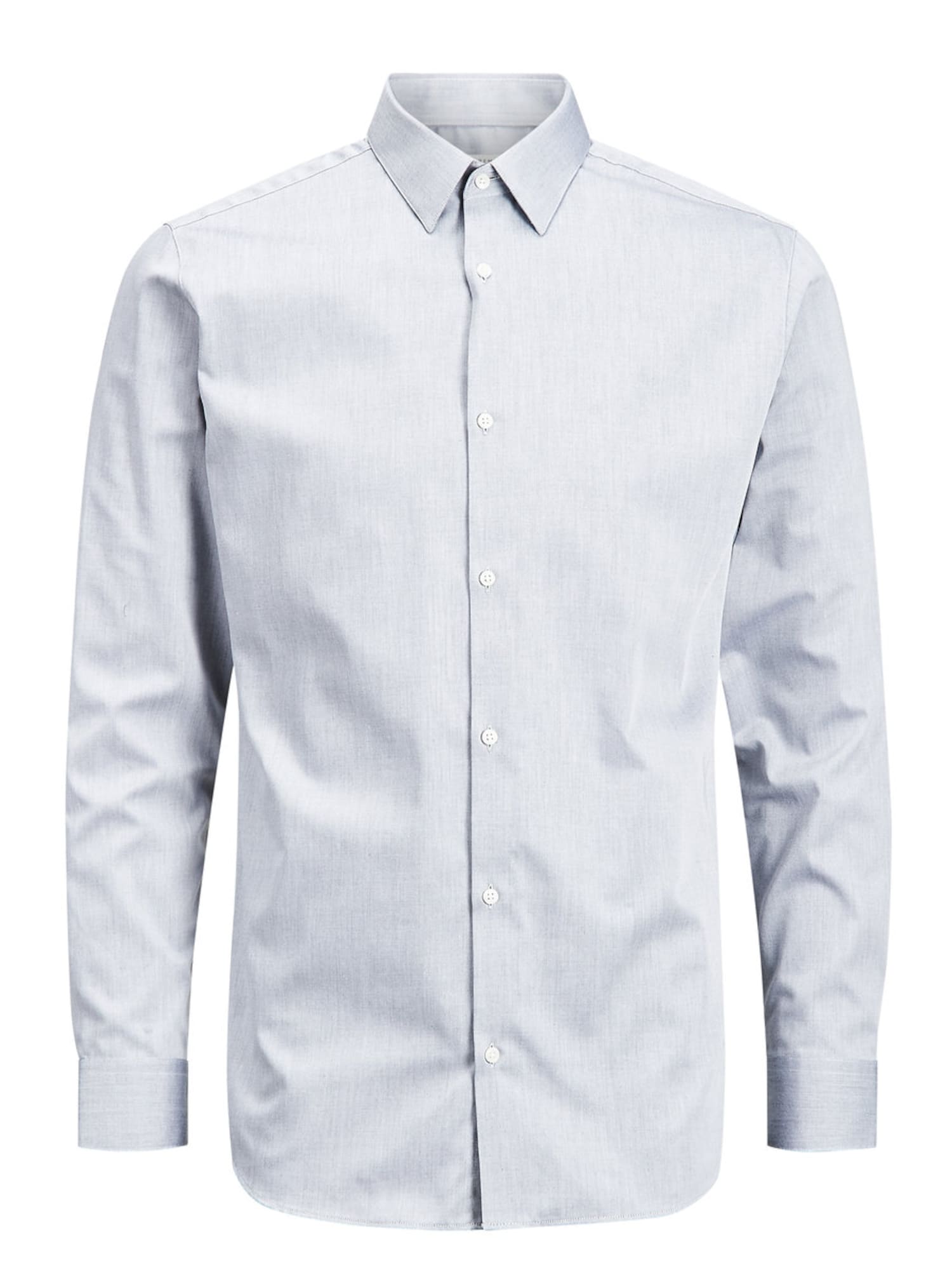 JACK & JONES Hemd graumeliert / grau