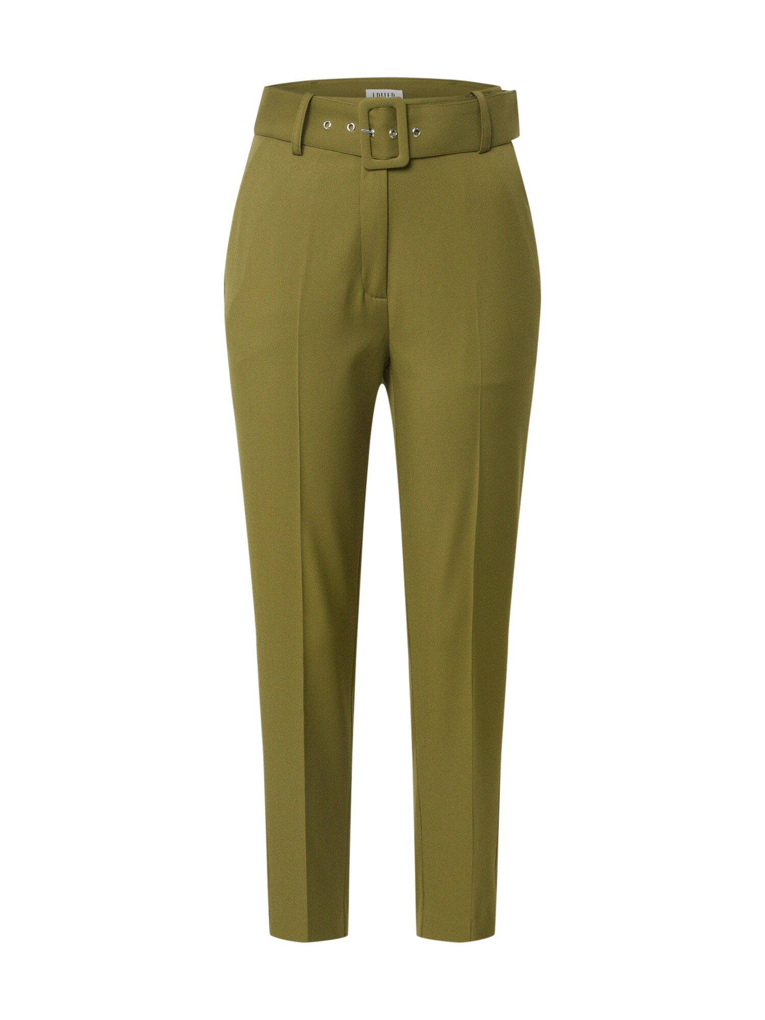 EDITED Kelnės su kantu 'Barbara'  rusvai žalia