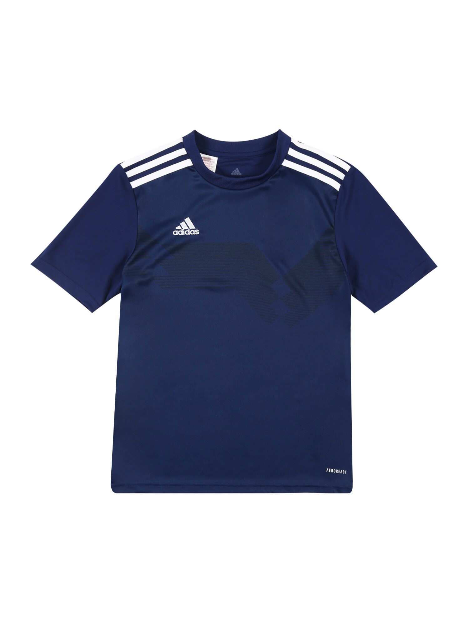 ADIDAS PERFORMANCE Sportiniai marškinėliai 'CAMPEON1+9'  balta / juoda / tamsiai mėlyna