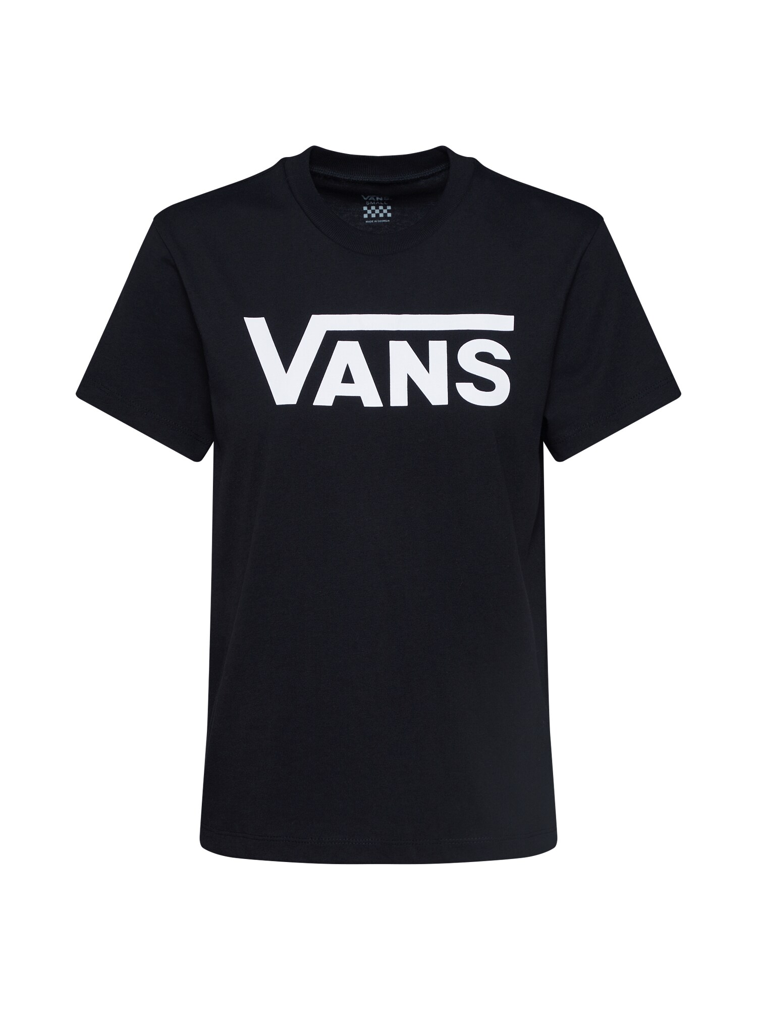 VANS Póló 'WM FLYING V CREW'  fekete / fehér akciós termékkép 1