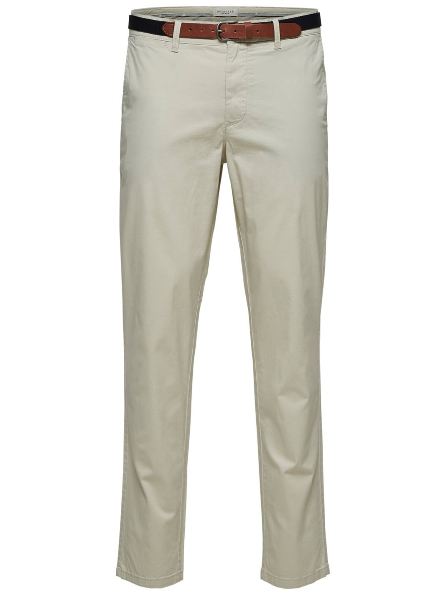 SELECTED HOMME Chino stiliaus kelnės  balta