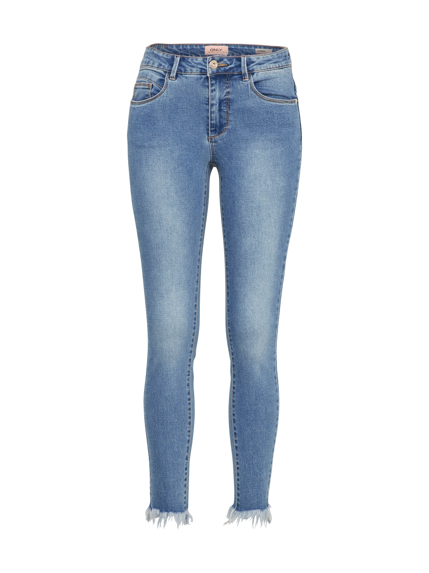 Only Dames Jeans Onlcarmen Blauw Denim only kopen in de aanbieding