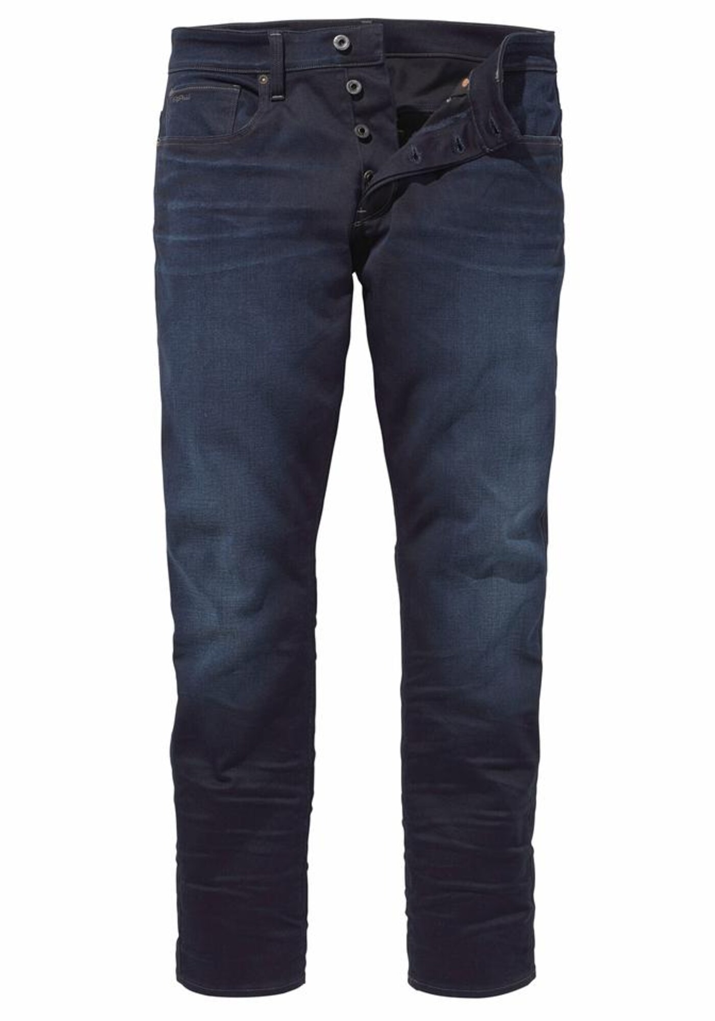 Gstar G Star Raw Heren Jeans 3301 Tapered Blauw gstar kopen in de aanbieding