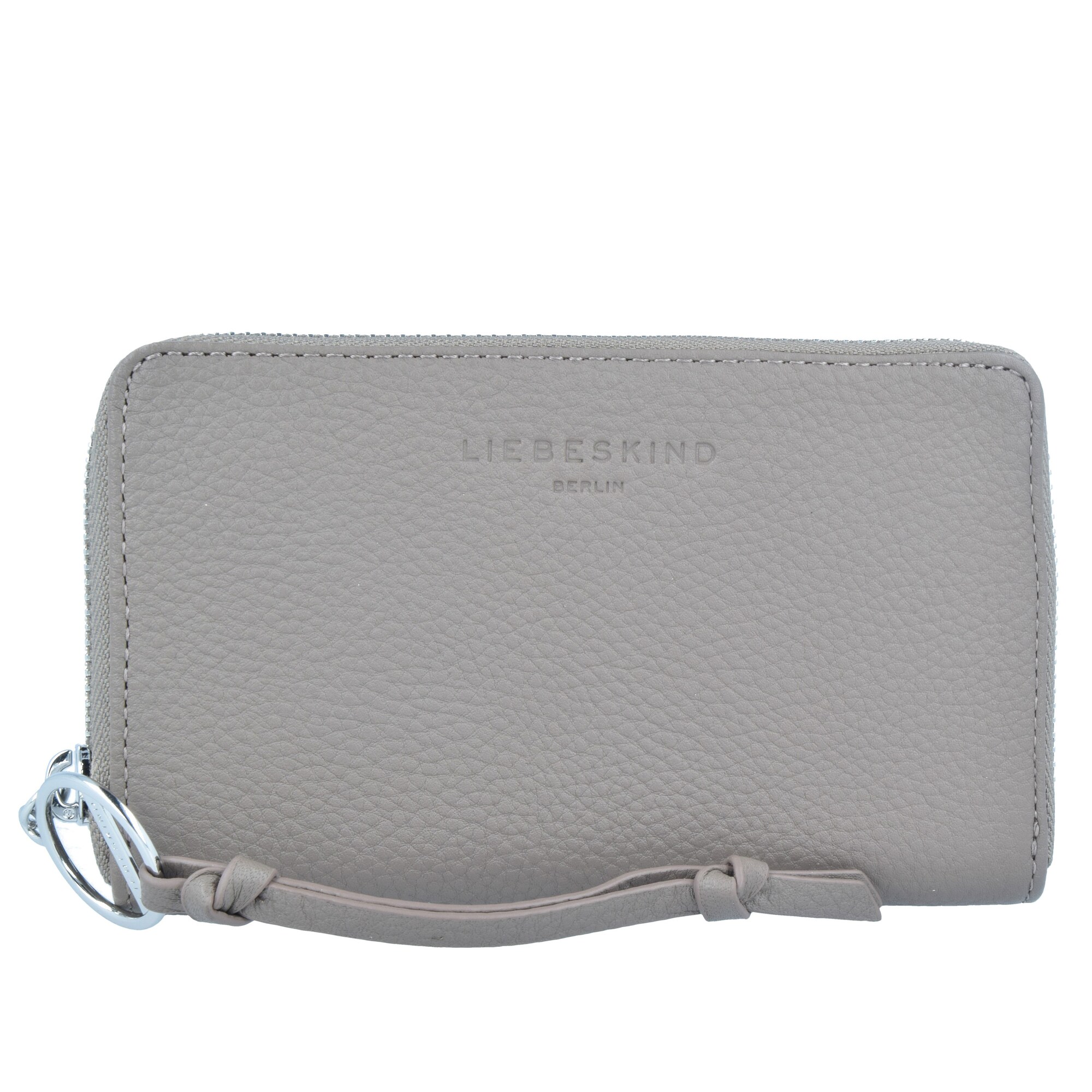 Liebeskind Berlin Dames Portemonnee Saddy Lichtgrijs liebeskind berlin kopen in de aanbieding