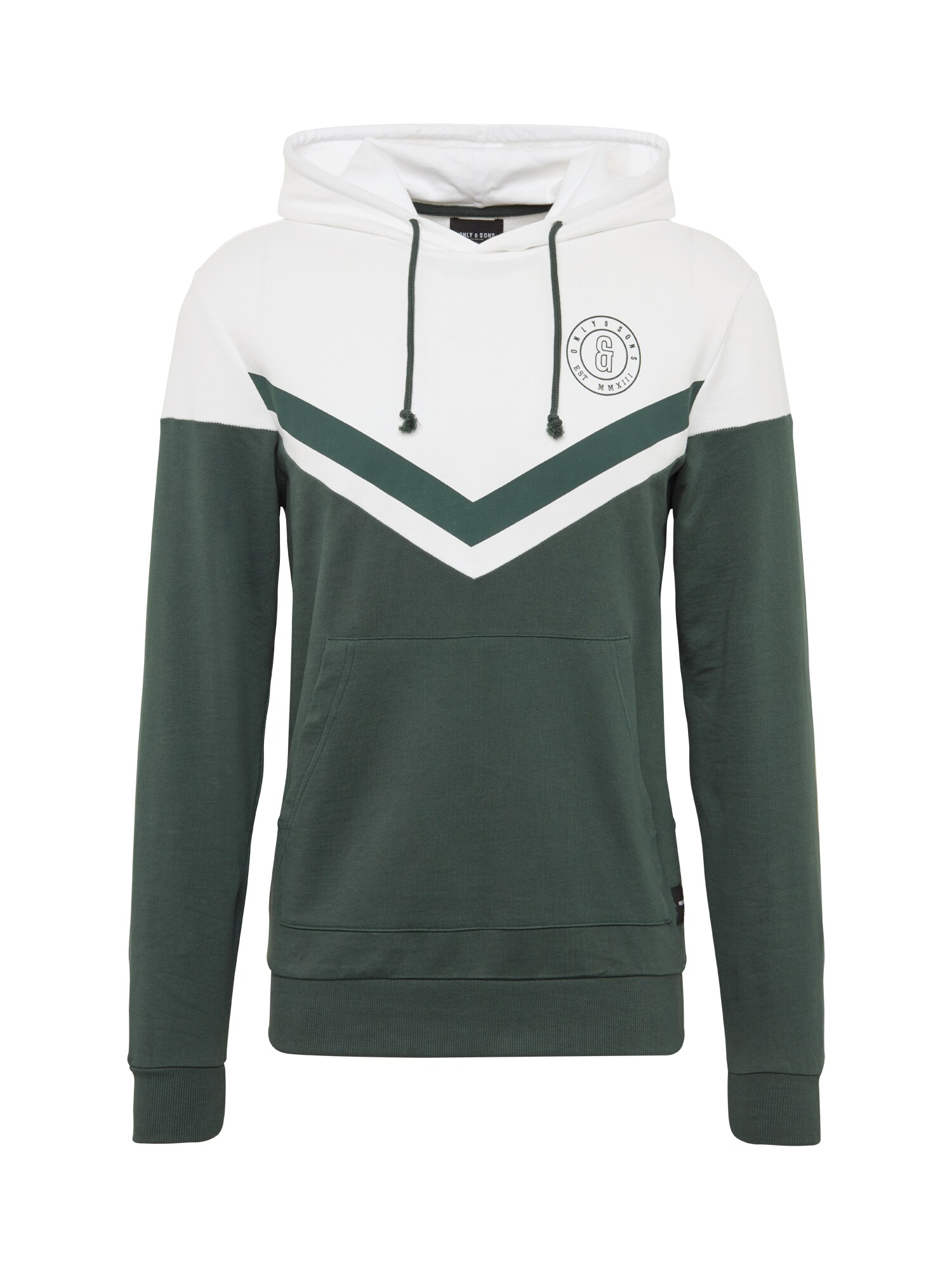 Only Sons Heren Sweatshirt Spar Wit only sons kopen in de aanbieding