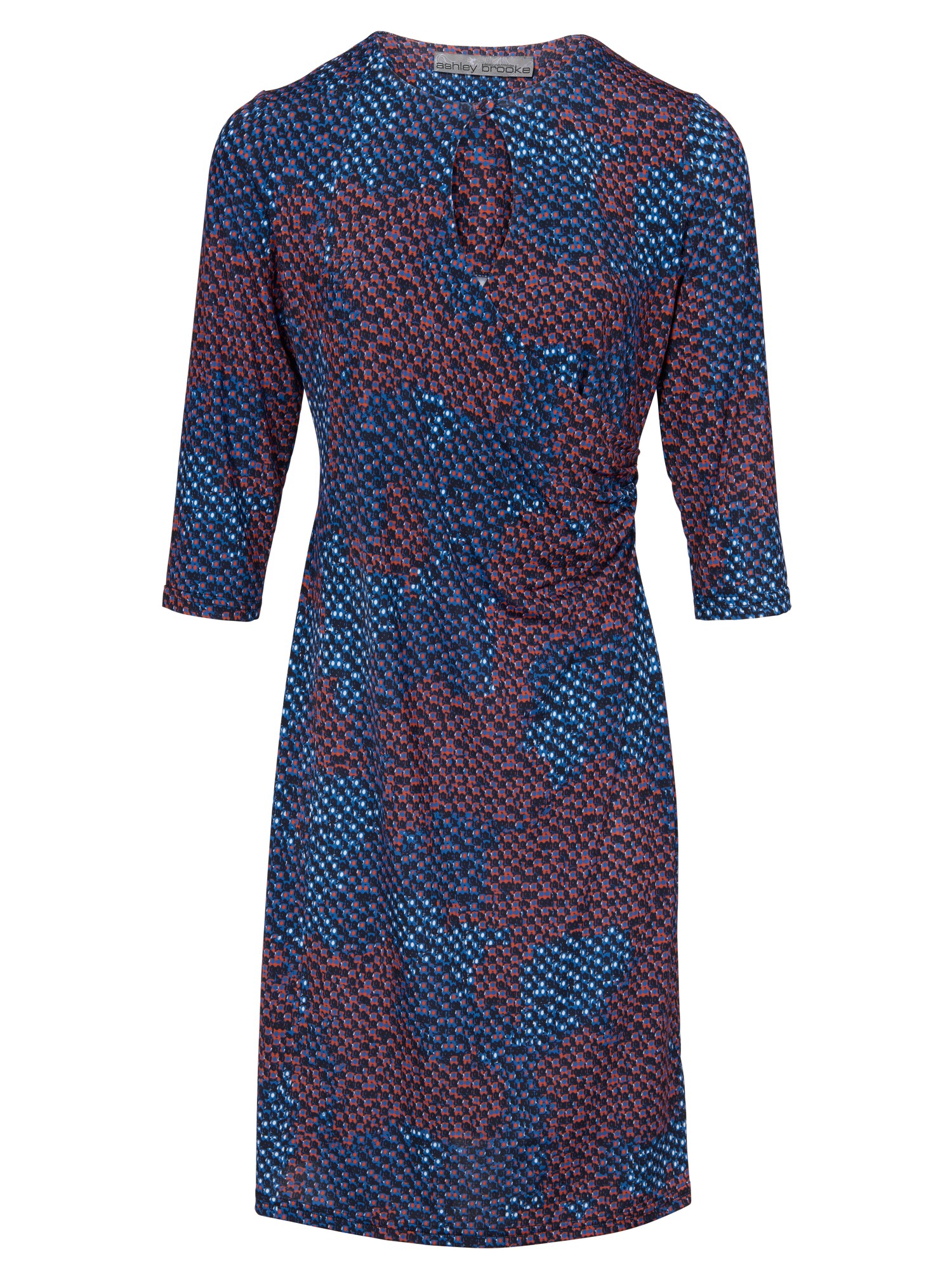 Heine Dames Jurk Navy Rood heine kopen in de aanbieding