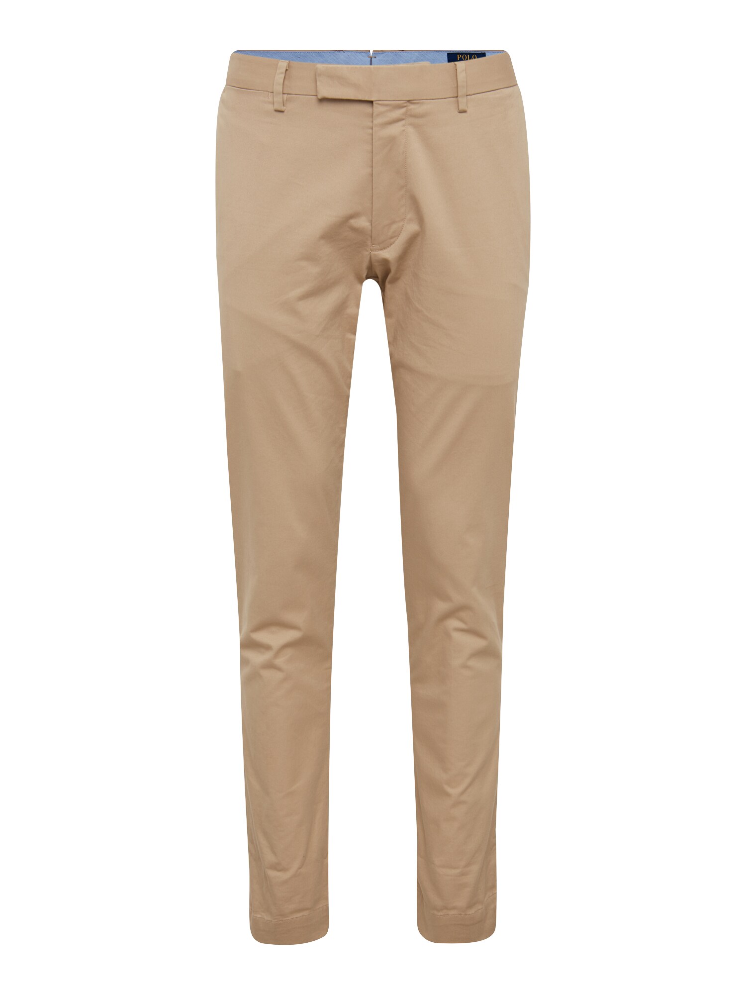 POLO RALPH LAUREN Chino stiliaus kelnės 'SLFHDNP-FLAT-PANT'  gelsvai pilka spalva