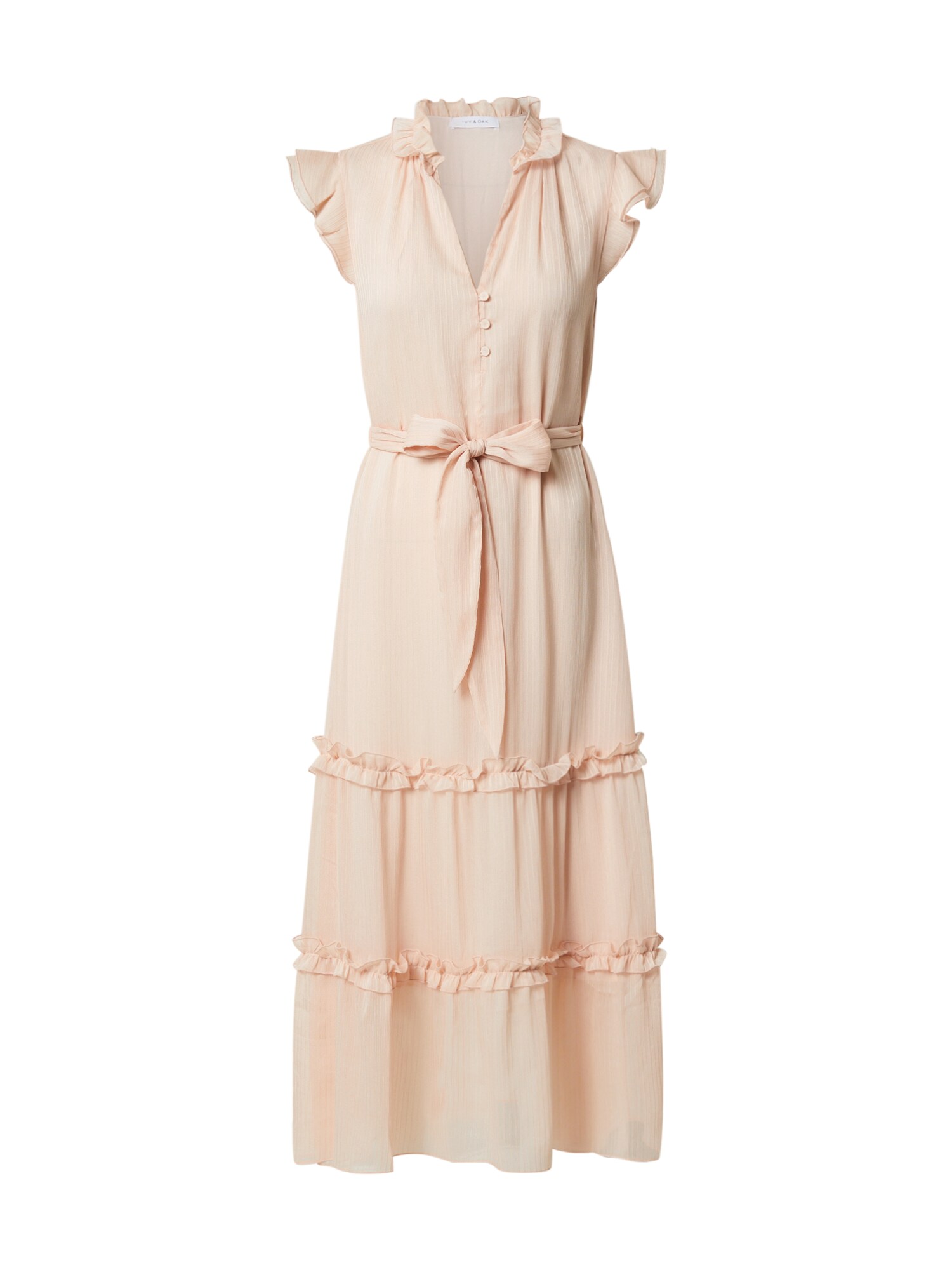 IVY & OAK Suknelė 'RUFFLE DRESS ANKLE LEGHT'  rožių spalva