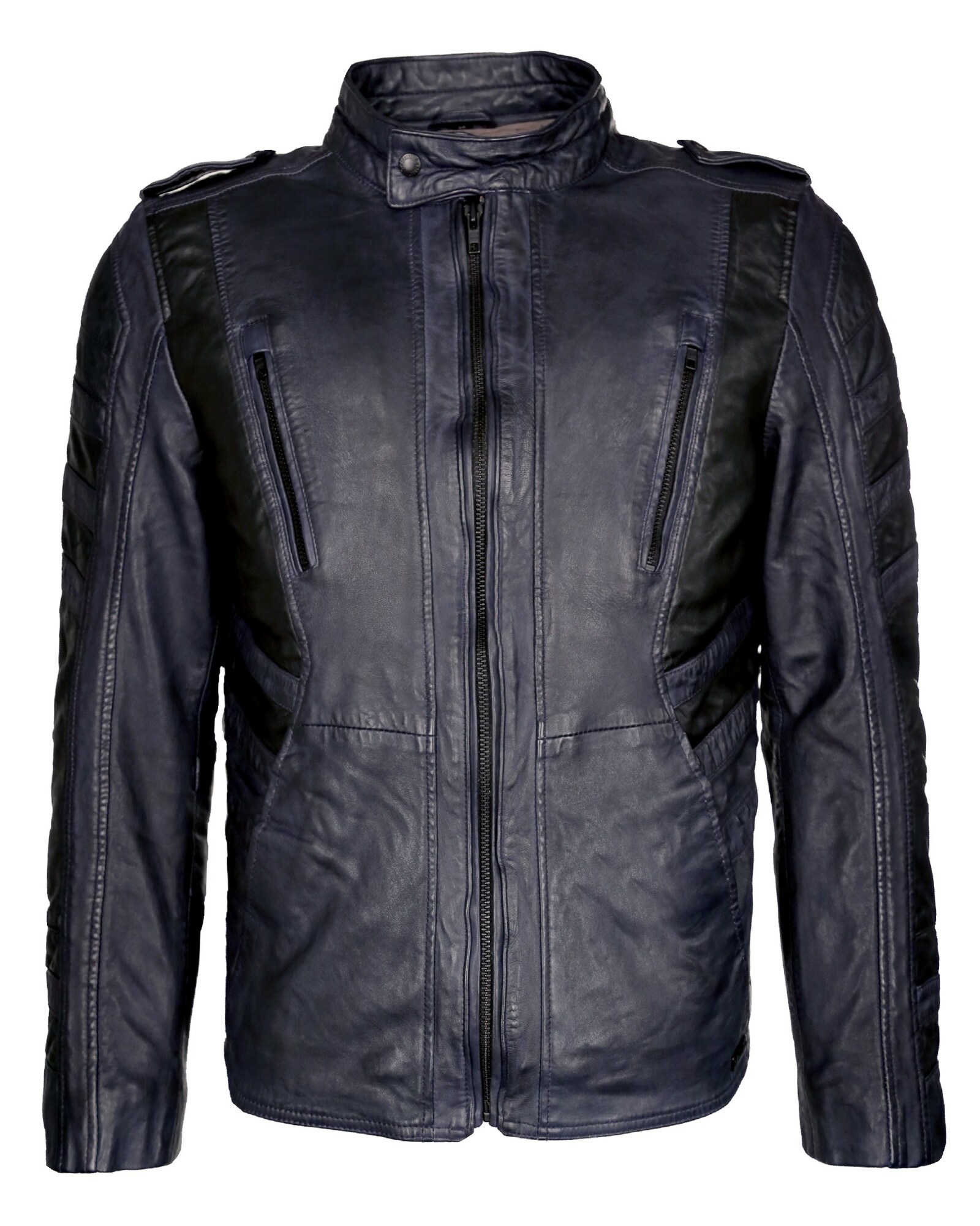 Mustang Heren Tussenjas Clyde Zwart mustang kopen in de aanbieding