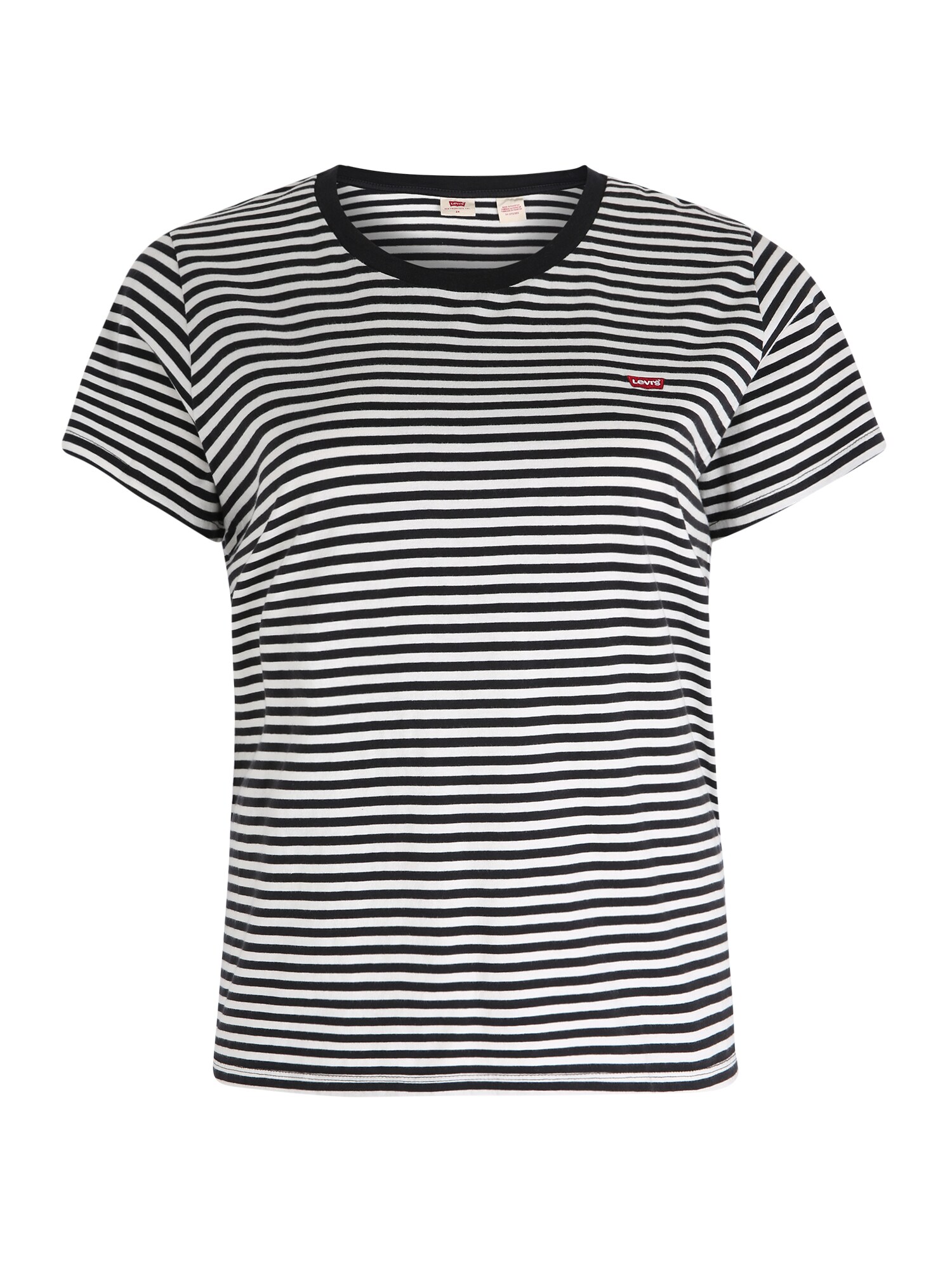 Levi's® Plus Tričko 'The Perfect Tee '  vínovo červená / čierna / biela