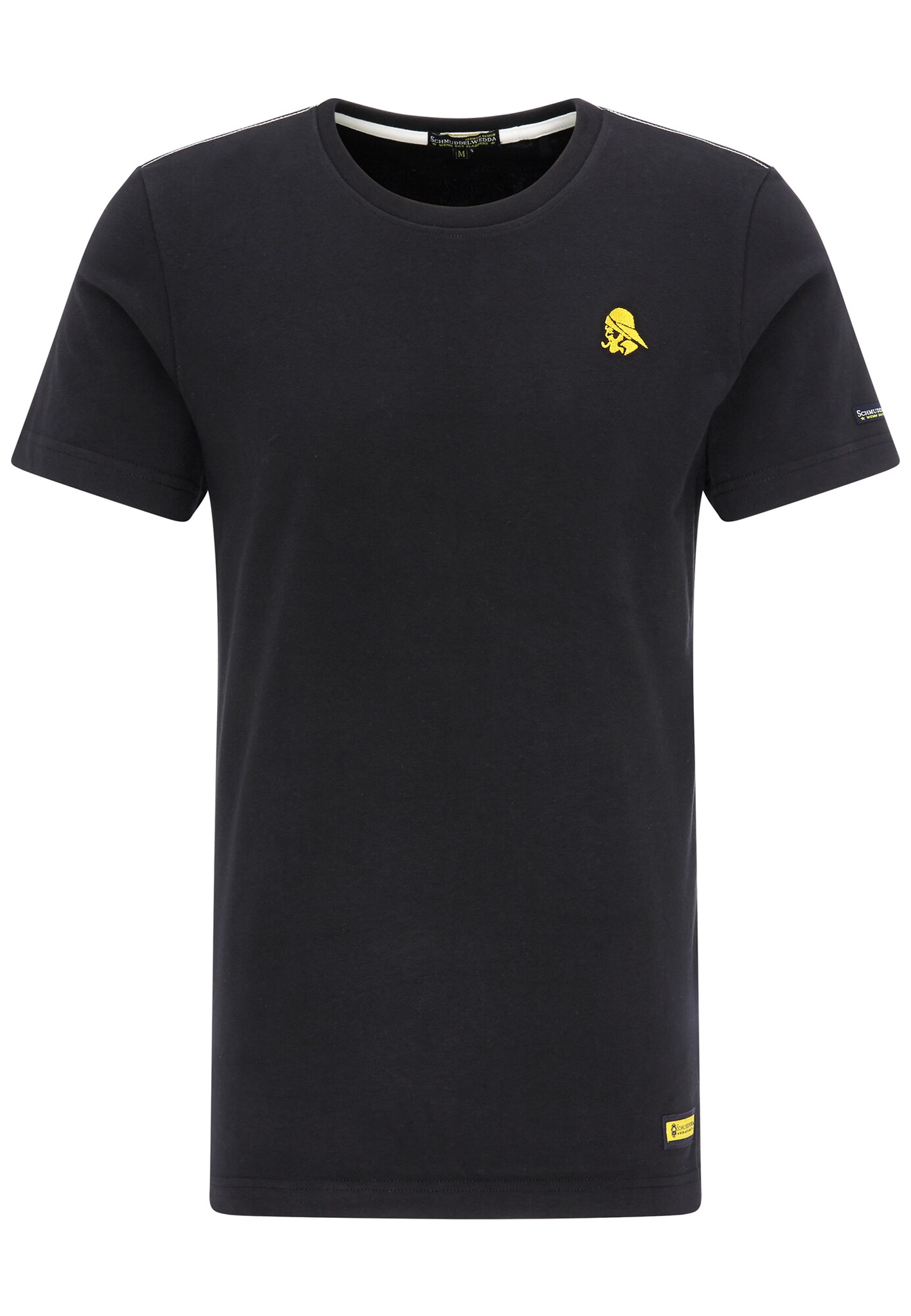 Schmuddelwedda Heren Shirt Geel Zwart schmuddelwedda kopen in de aanbieding