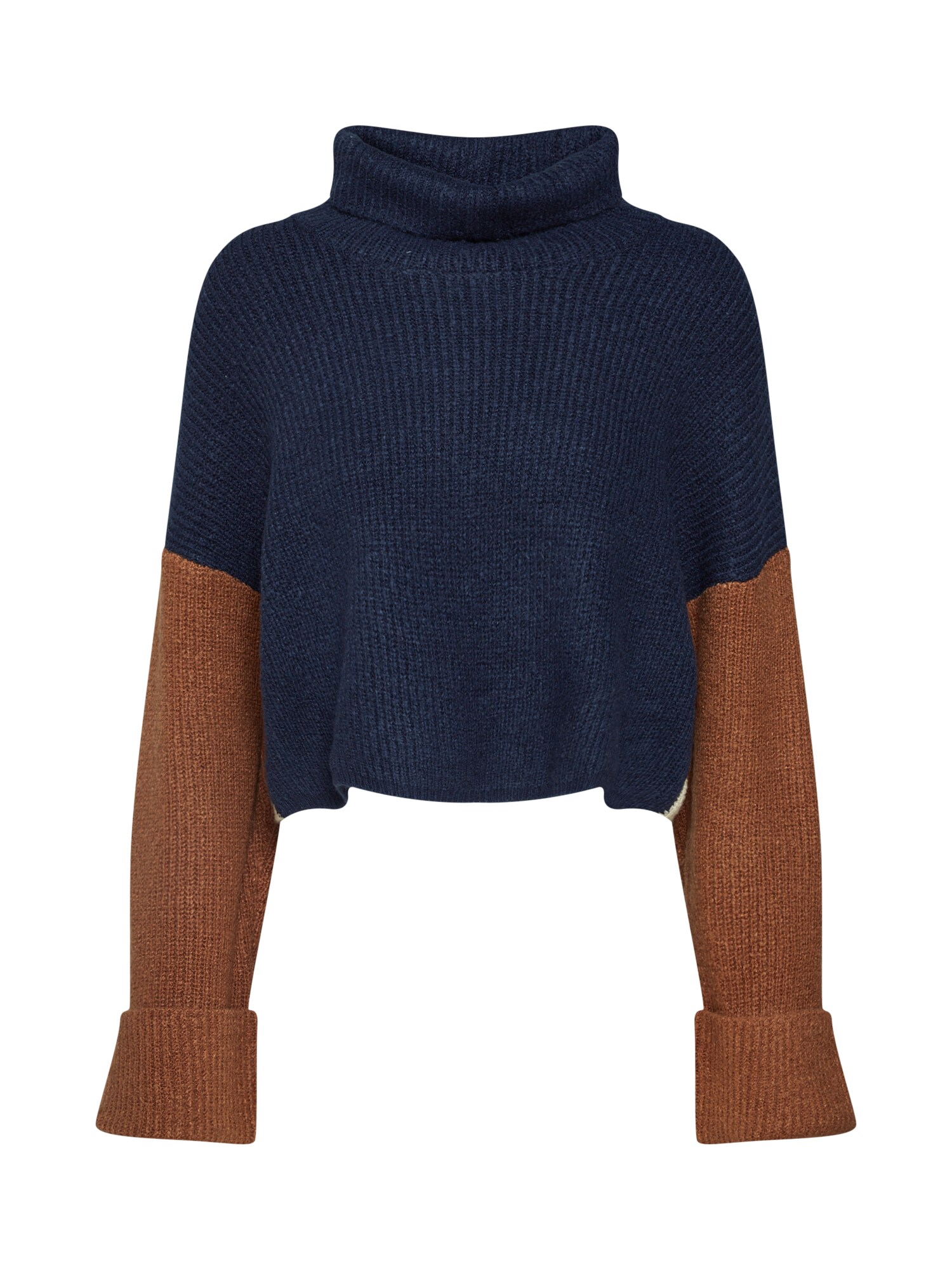 Native Youth Dames Trui The Robyn Knit Creme Navy Roestbruin native youth kopen in de aanbieding