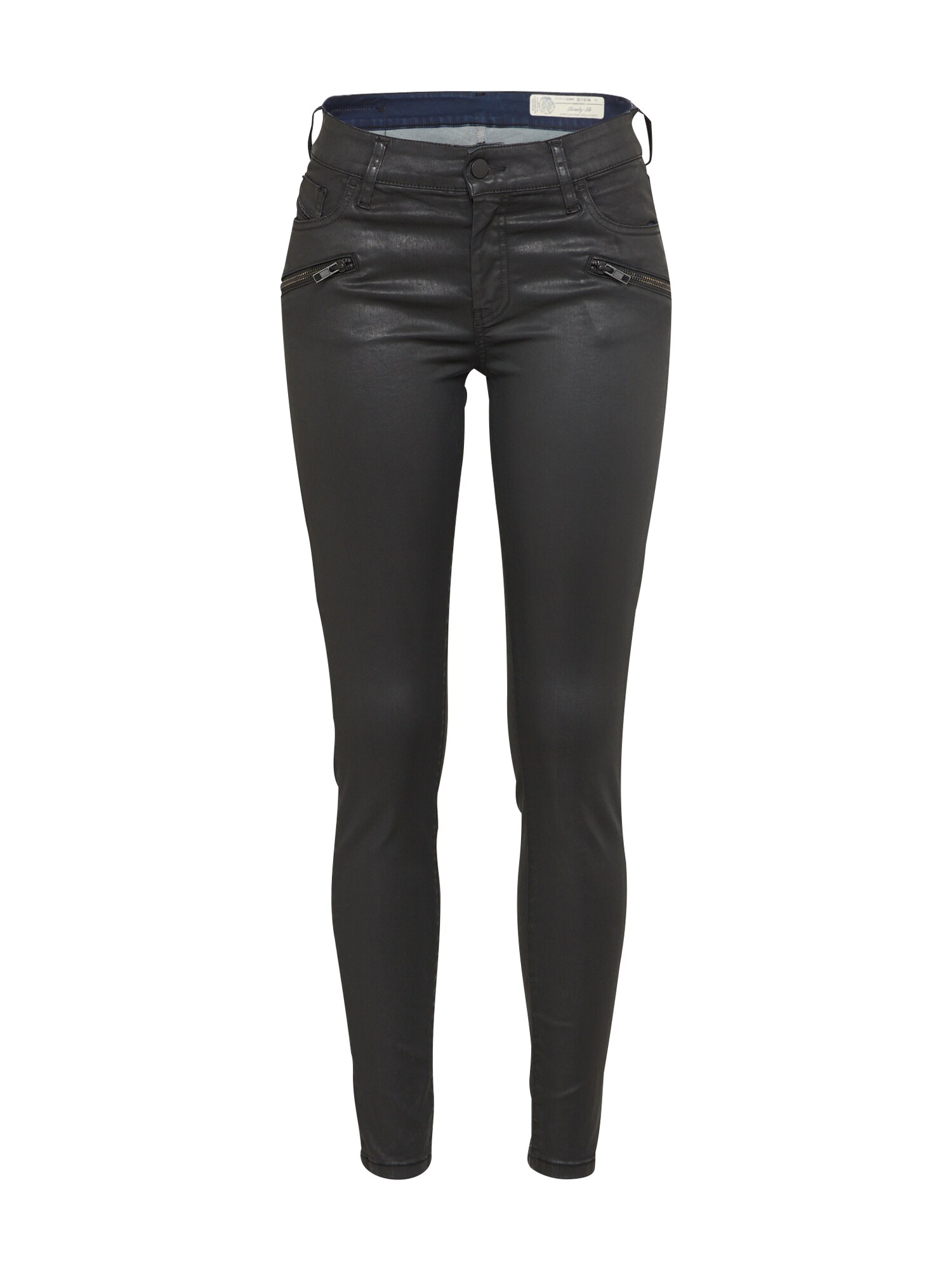 Diesel Dames Jeans Slandy Bk Zwart diesel kopen in de aanbieding