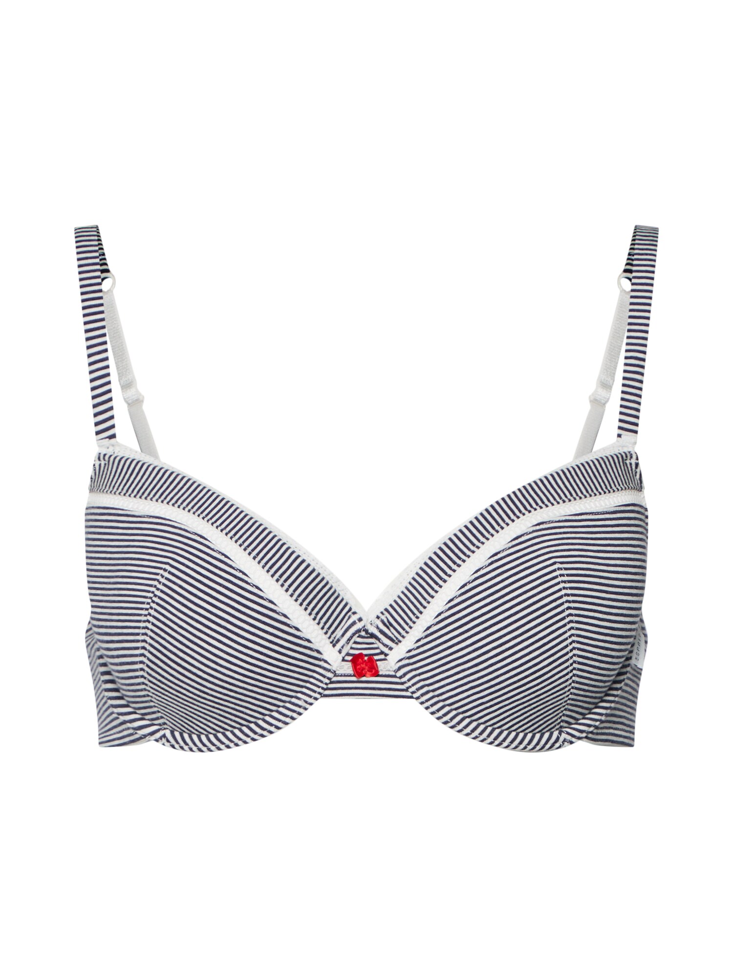 Esprit Dames Bh Kati Donkergrijs Offwhite esprit kopen in de aanbieding