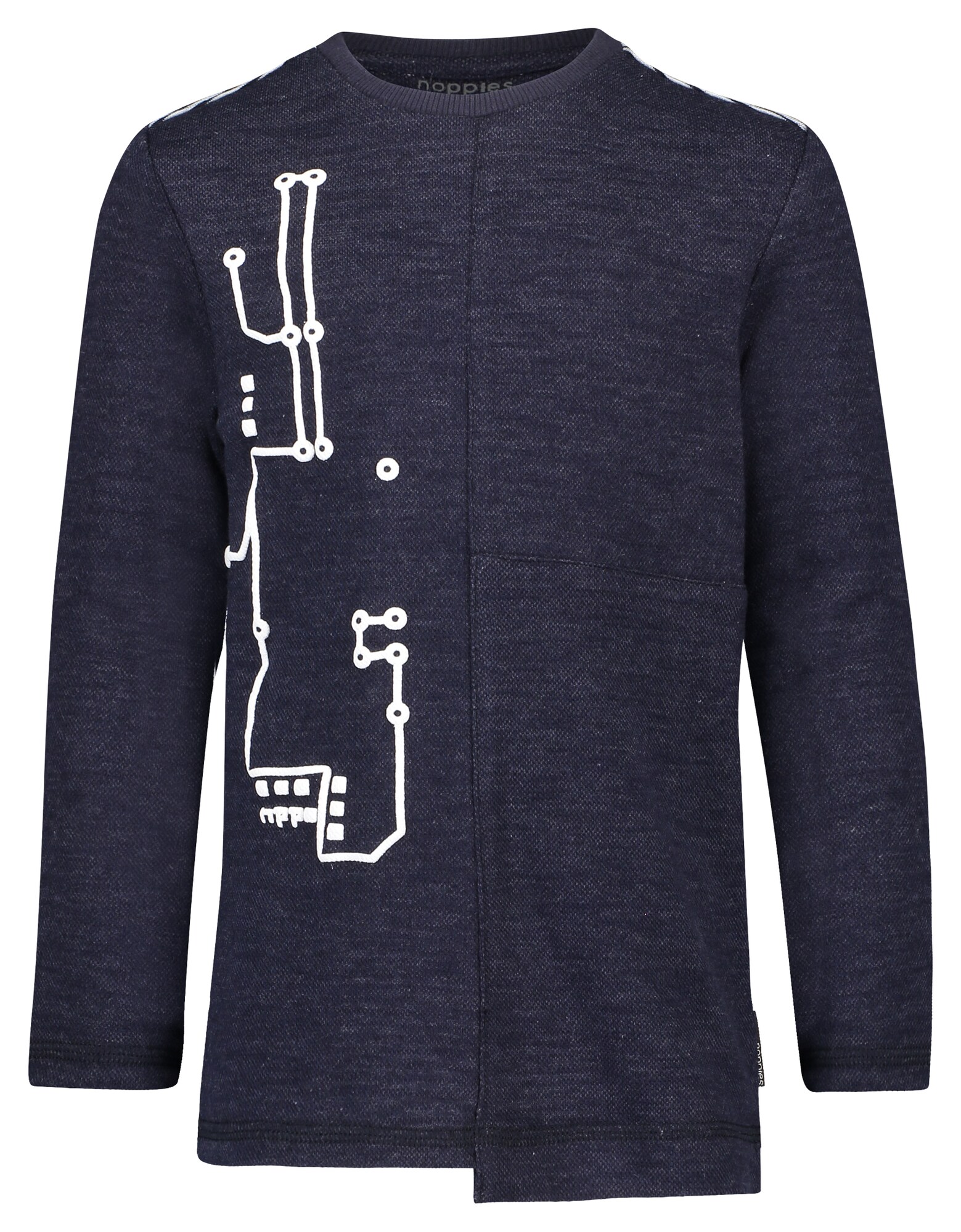 Noppies Jongens Shirt Navy Wit noppies kopen in de aanbieding