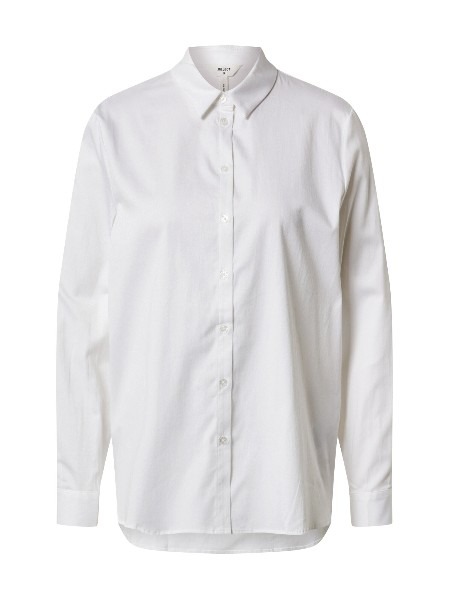 OBJECT Palaidinė 'OBJROXA L/S LOOSE SHIRT NOOS'  balta