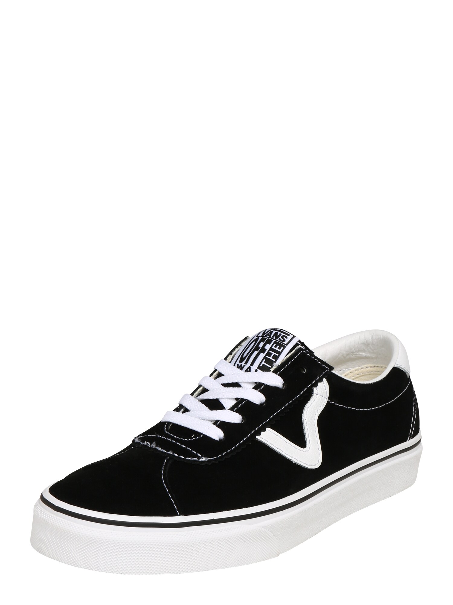VANS Sportbačiai be auliuko 'Sport'  balta / juoda