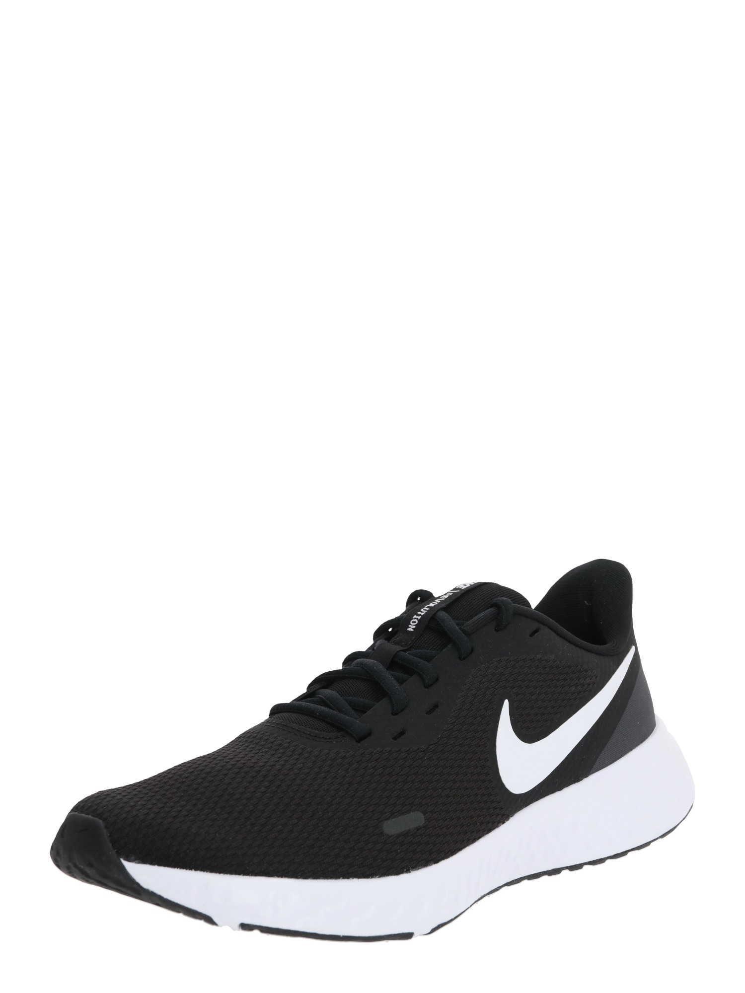 NIKE Bėgimo batai 'Revolution 5'  balta / juoda
