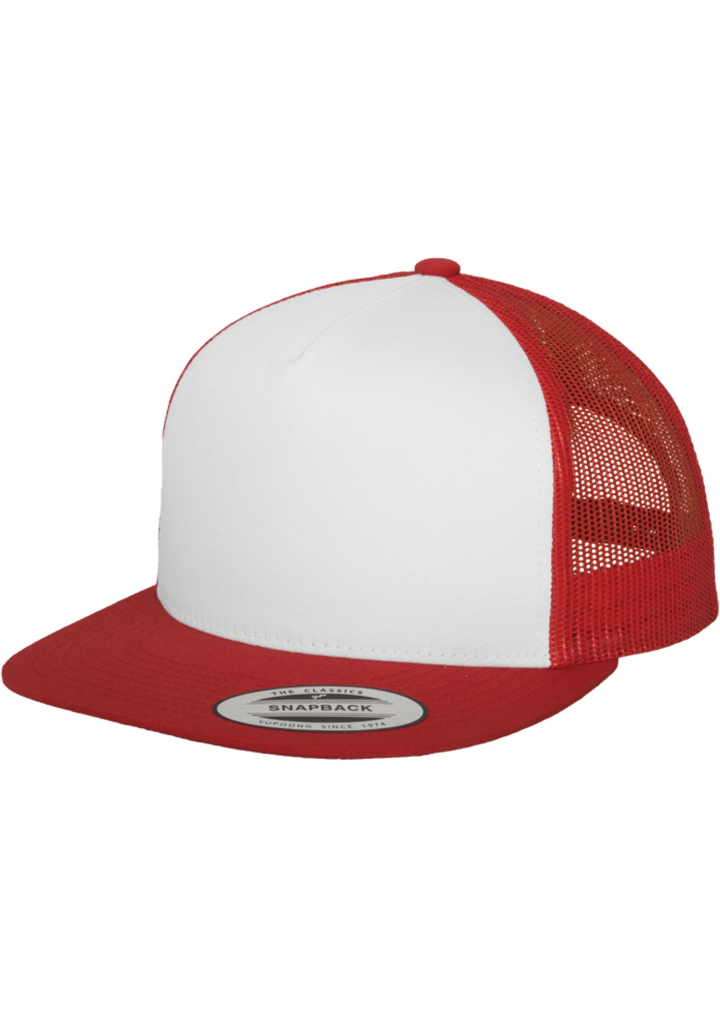 Flexfit Čiapka 'Classic'  červená / biela