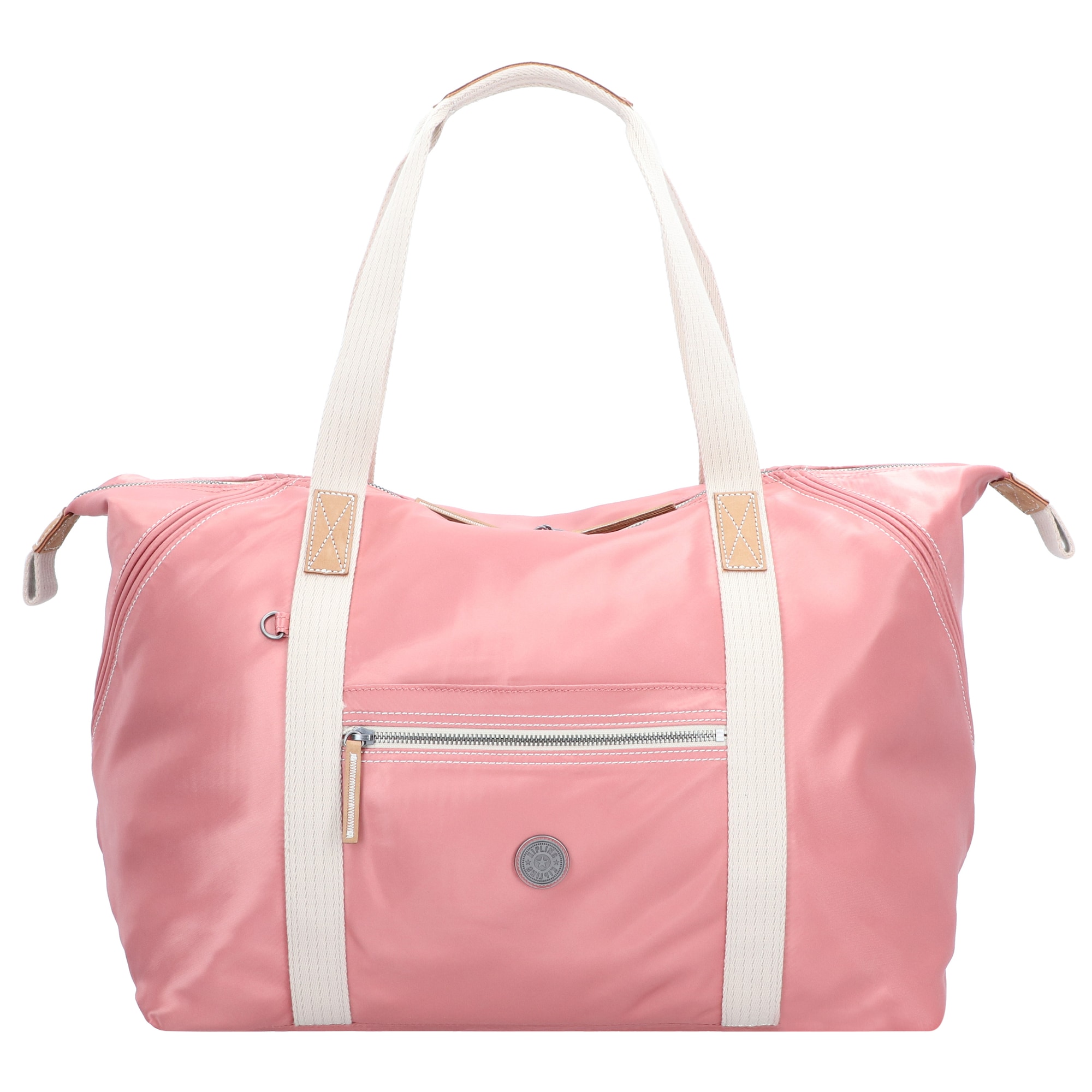 Kipling Dames Weekendtas Edgeland Ewo Pink Wit kipling kopen in de aanbieding