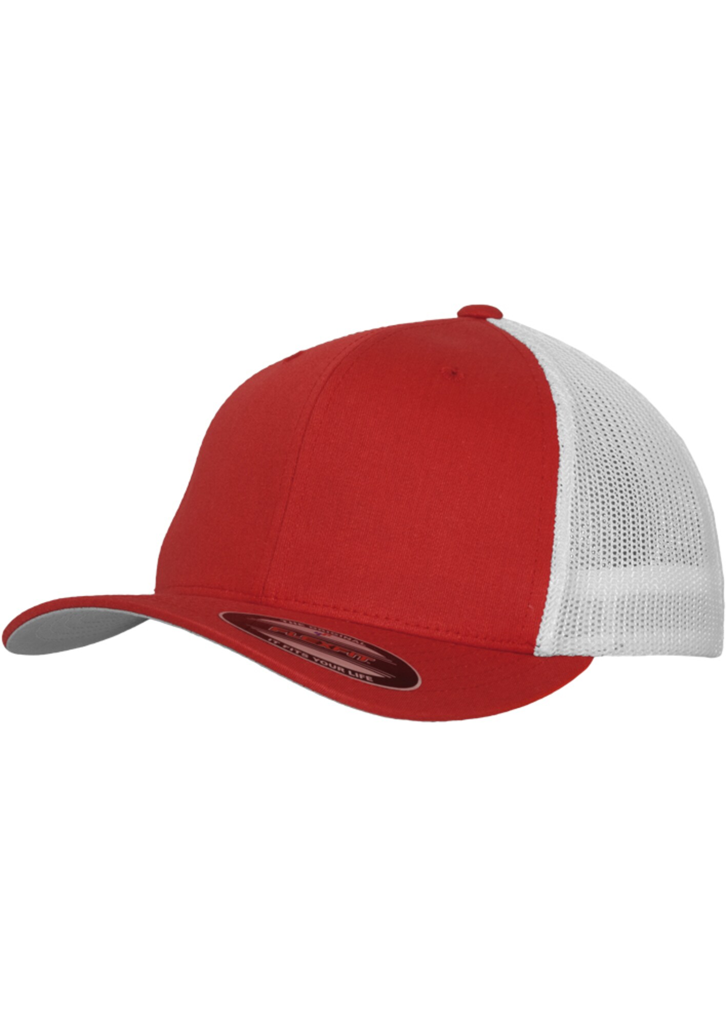 Flexfit Gorra rojo / blanco