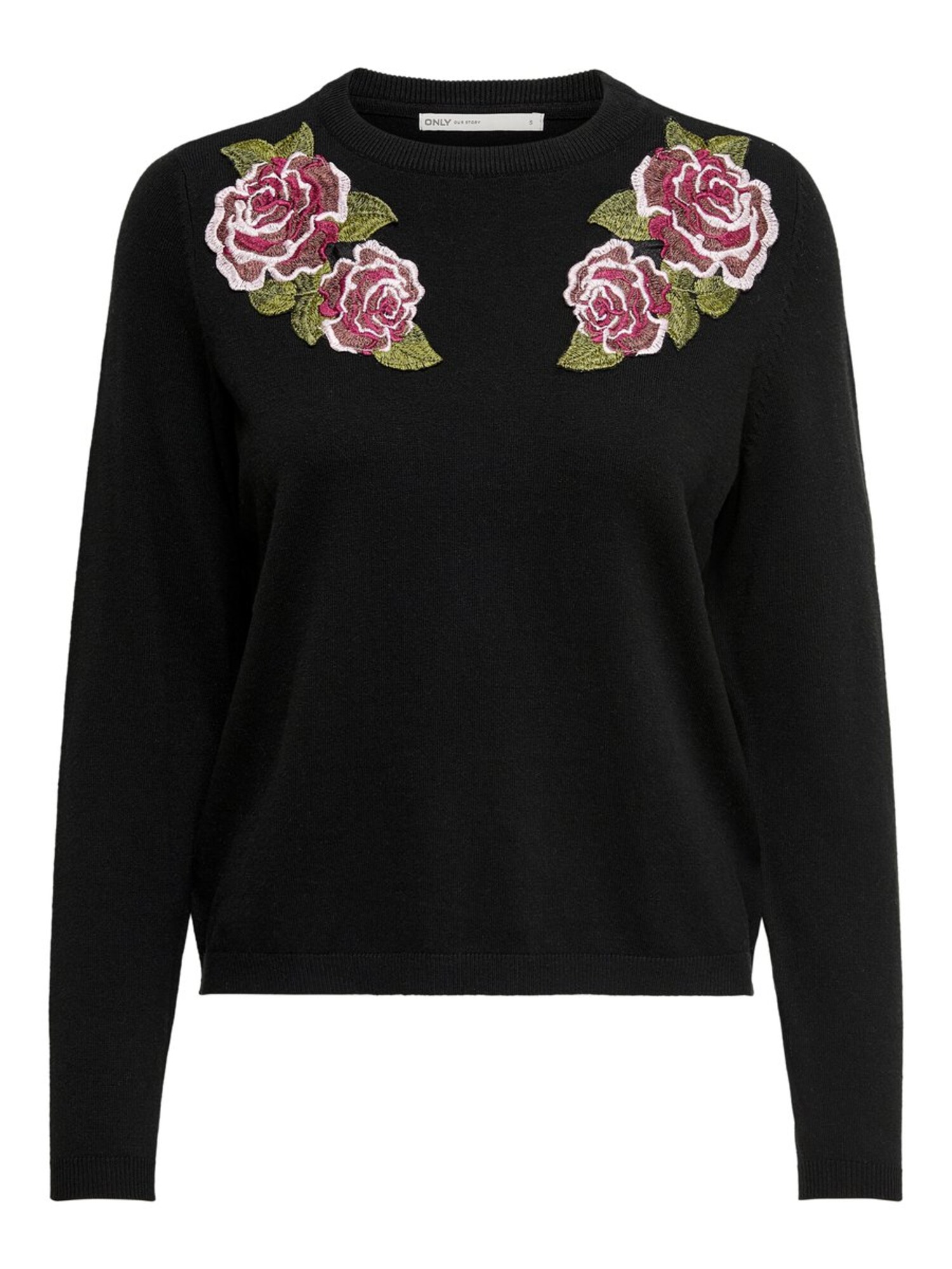 ONLY Megztinis  juoda / raudona