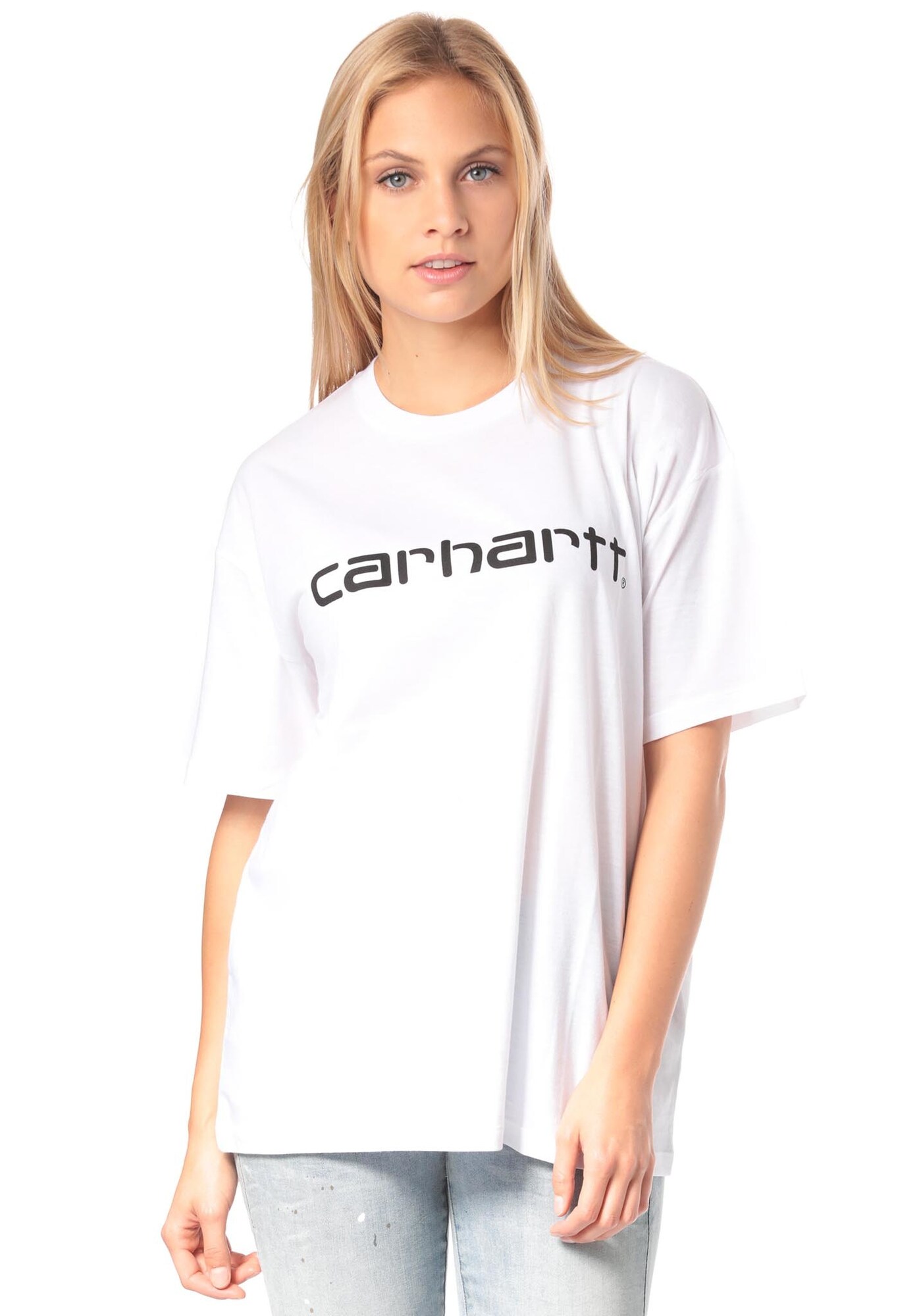 Carhartt Wip Dames Shirt Wit carhartt wip kopen in de aanbieding