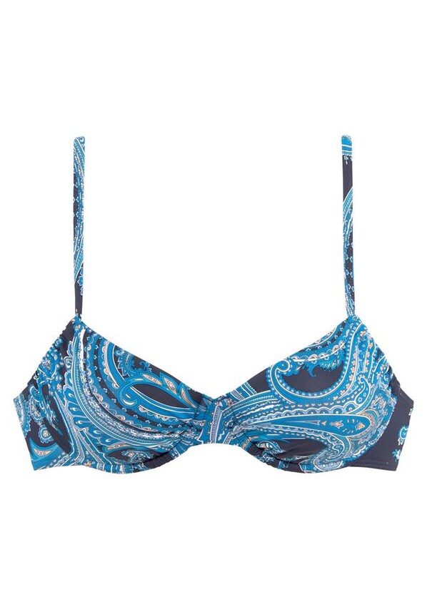 LASCANA, Bikini felső 'Boho', kék, 2 kép a 4 közül