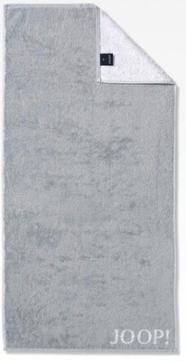 JOOP! Toalla 'Doubleface'  gris plateado / gris claro