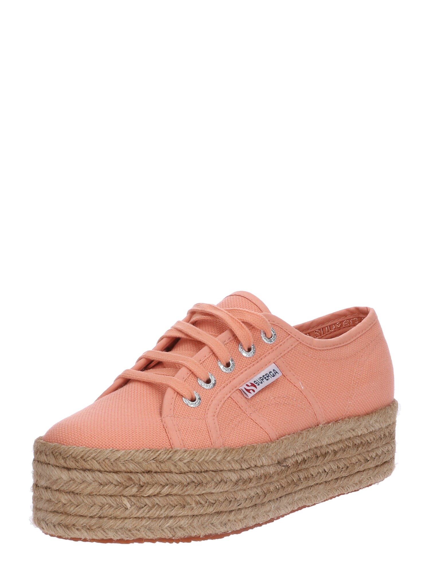 Superga Dames Sneakers Laag Koraal Rosa superga kopen in de aanbieding