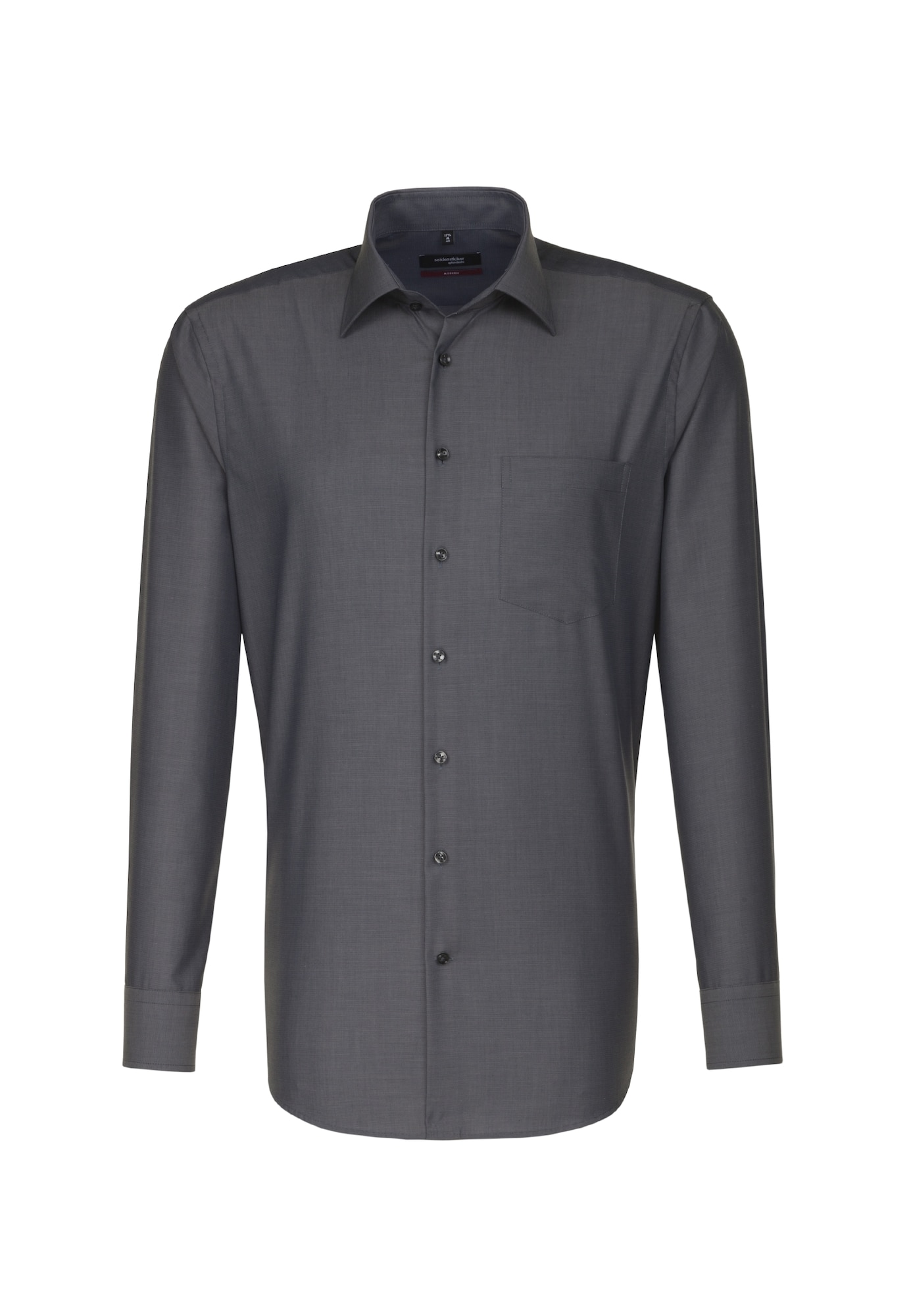 SEIDENSTICKER Dalykinio stiliaus marškiniai 'Modern' tamsiai pilka