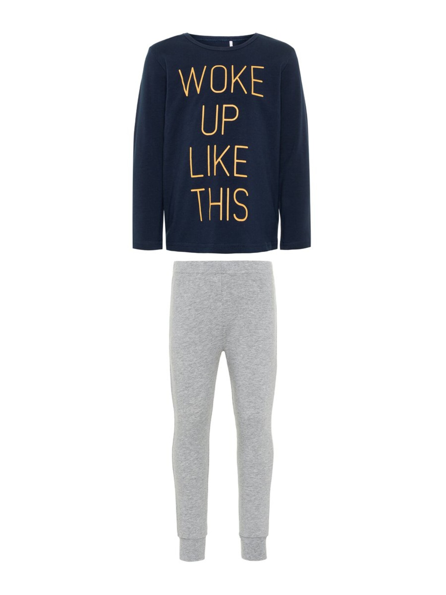 Name It Jongens Nachtkledij Saffier Grijs Gemeleerd name it kopen in de aanbieding