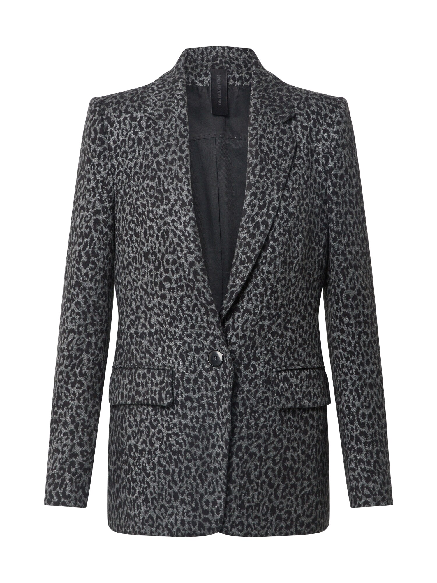 DRYKORN Blazer švarkas 'Atlin'  pilka / juoda