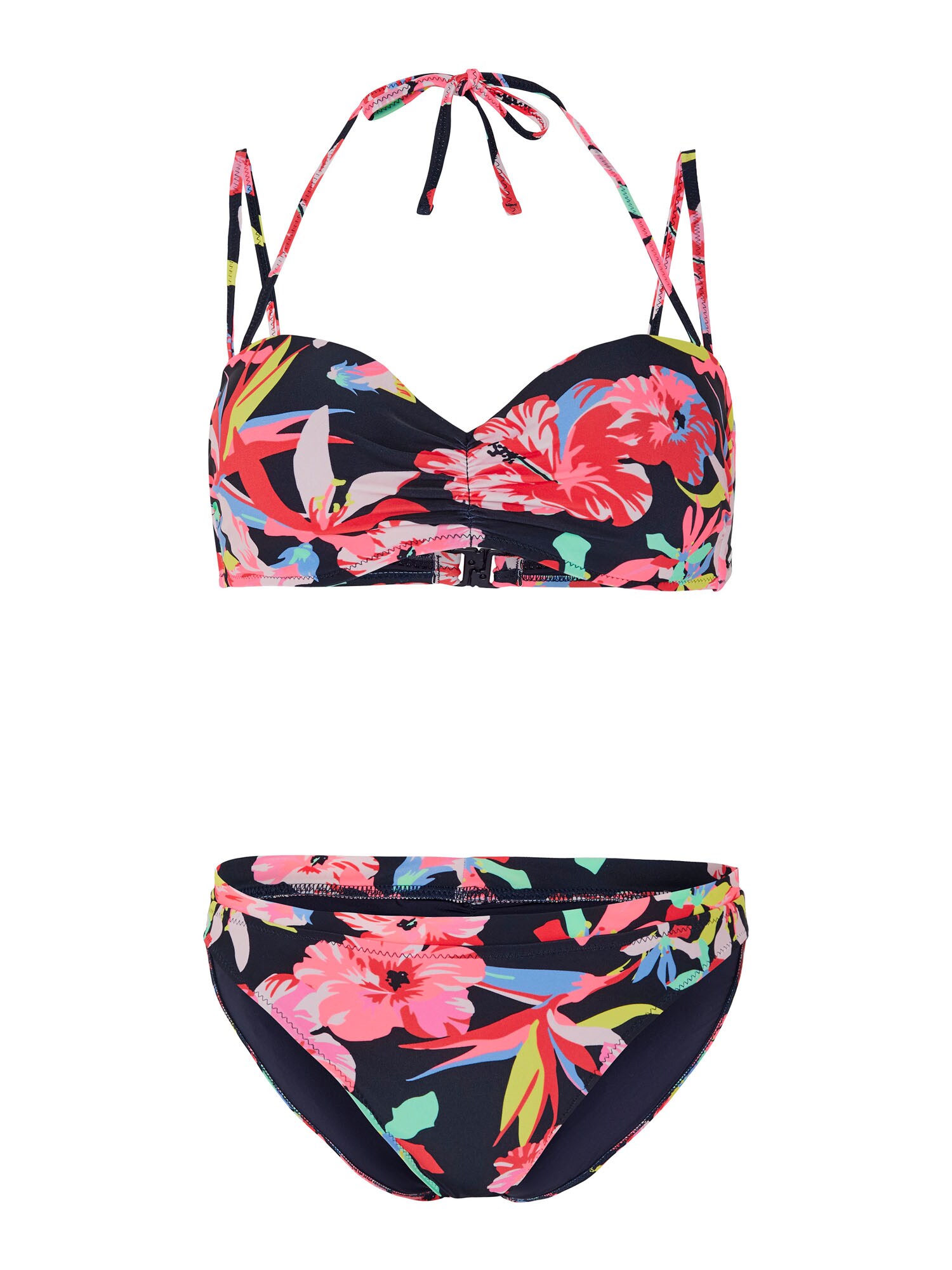 CHIEMSEE Sportinis bikinis  rožinė / tamsiai mėlyna