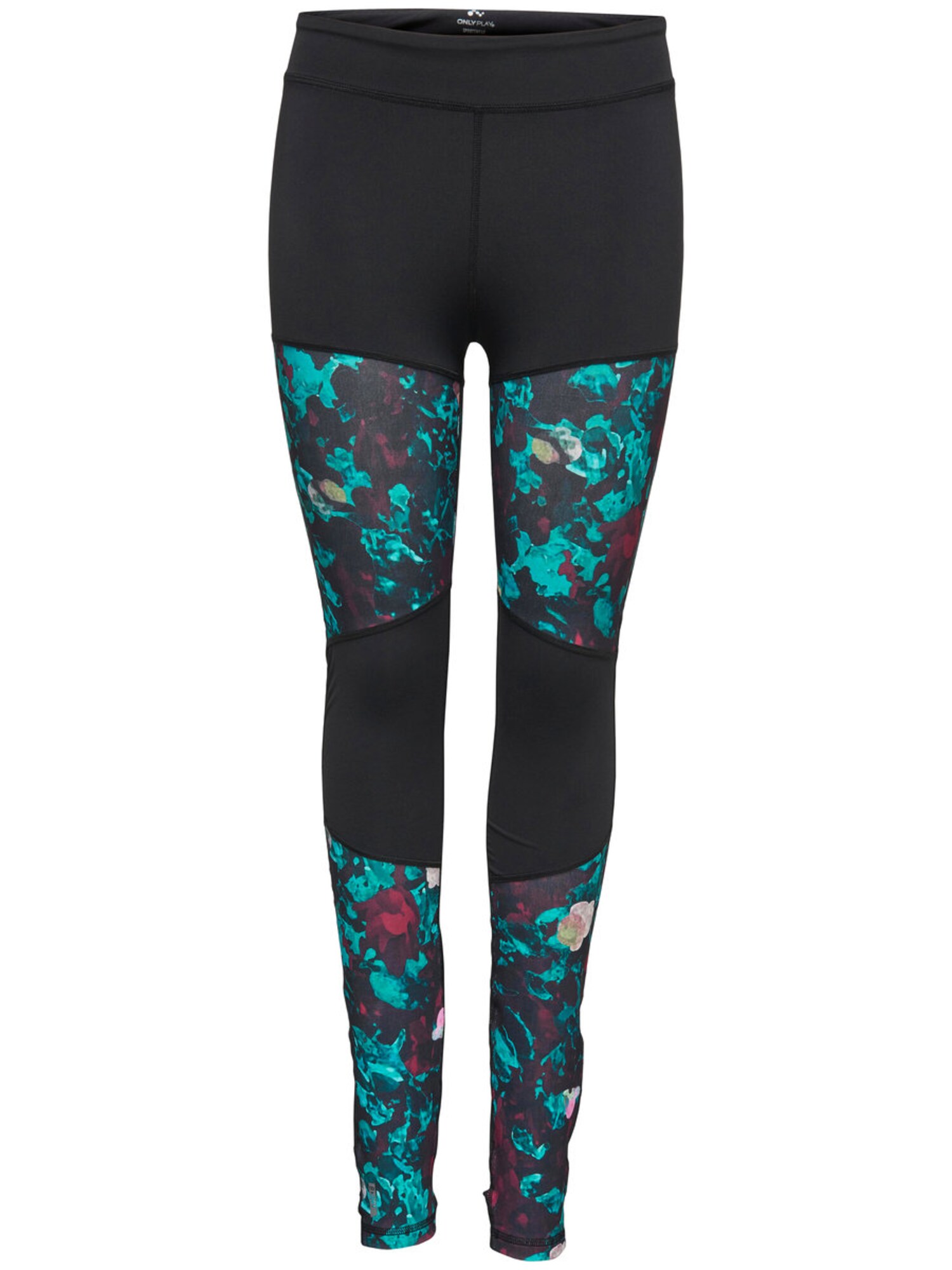Only Play Dames Sportbroek Petunia Blauw Zwart only play kopen in de aanbieding