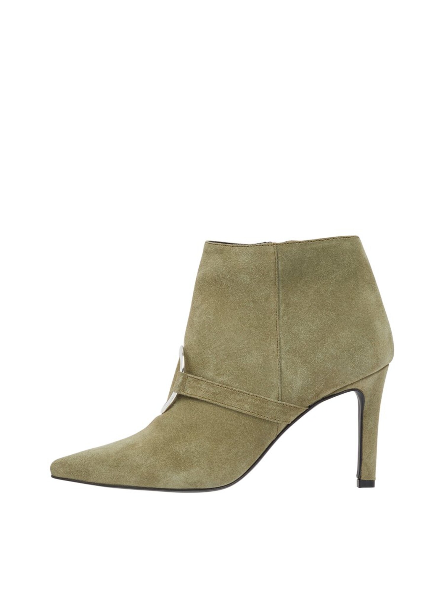 Bianco Dames Enkellaarsje Alvira Kaki bianco kopen in de aanbieding