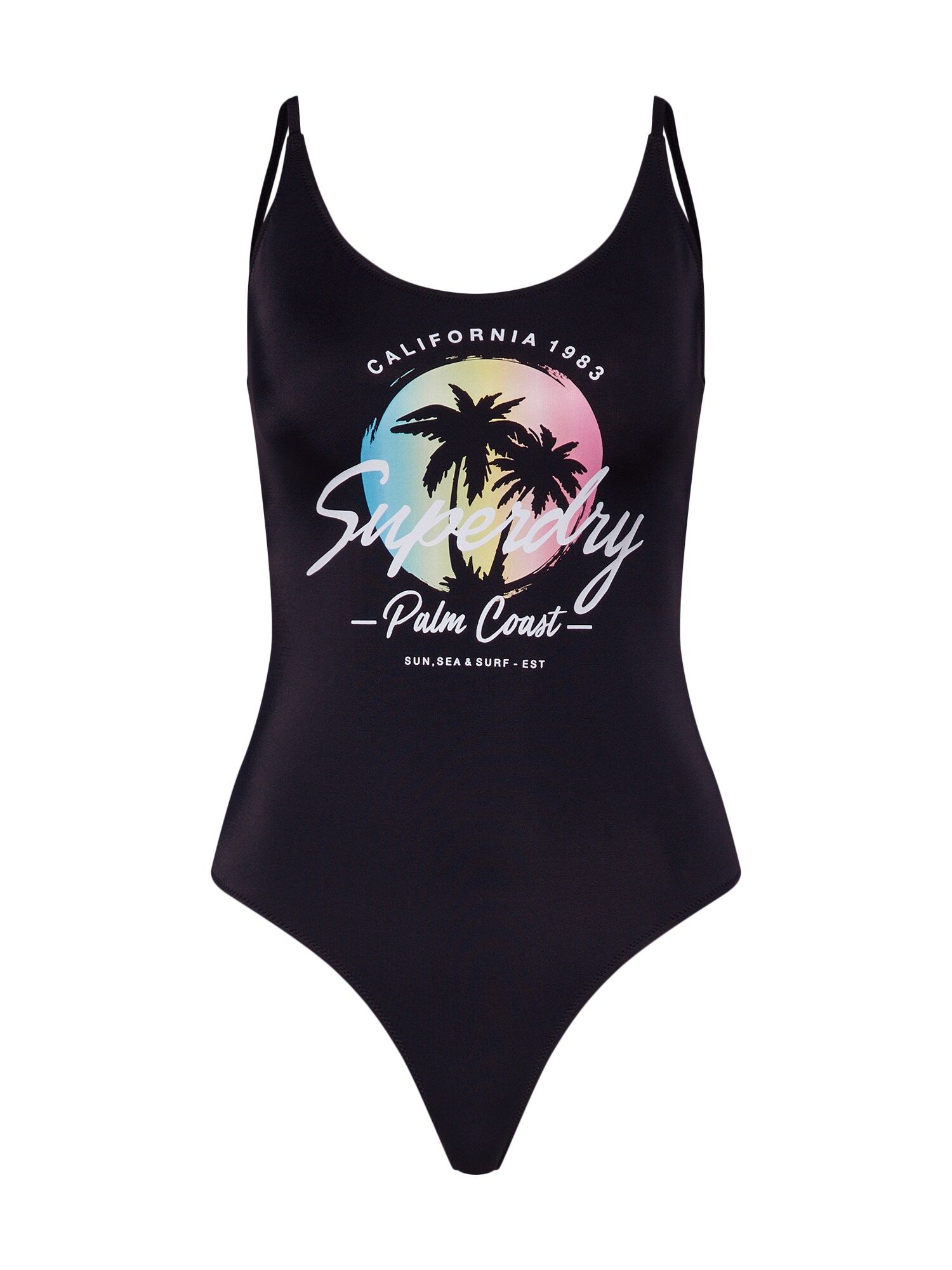 Superdry Dames Badpak Zwart superdry kopen in de aanbieding