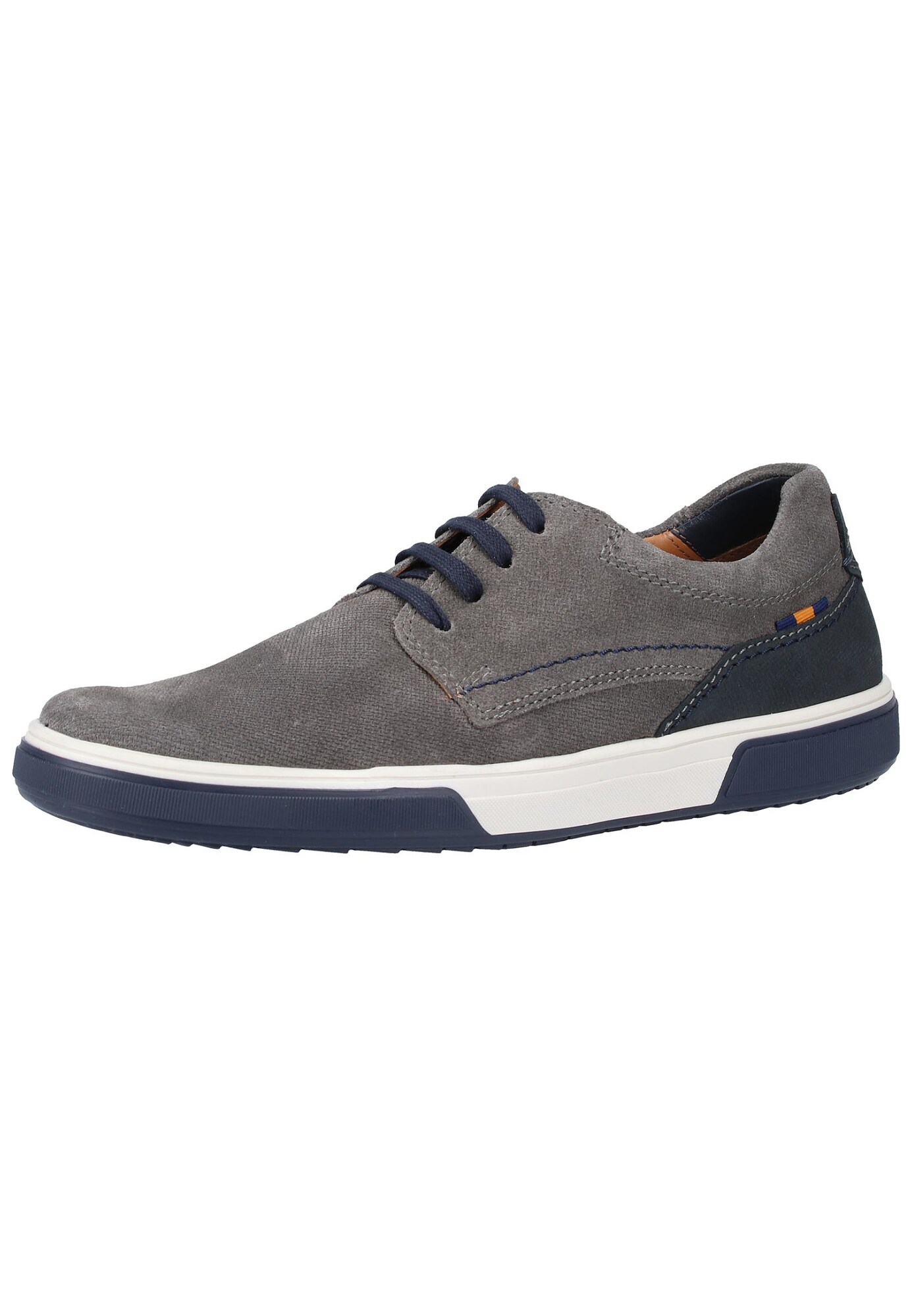 Fretz Men Heren Sneakers Laag Grijs Donkergrijs fretz men kopen in de aanbieding