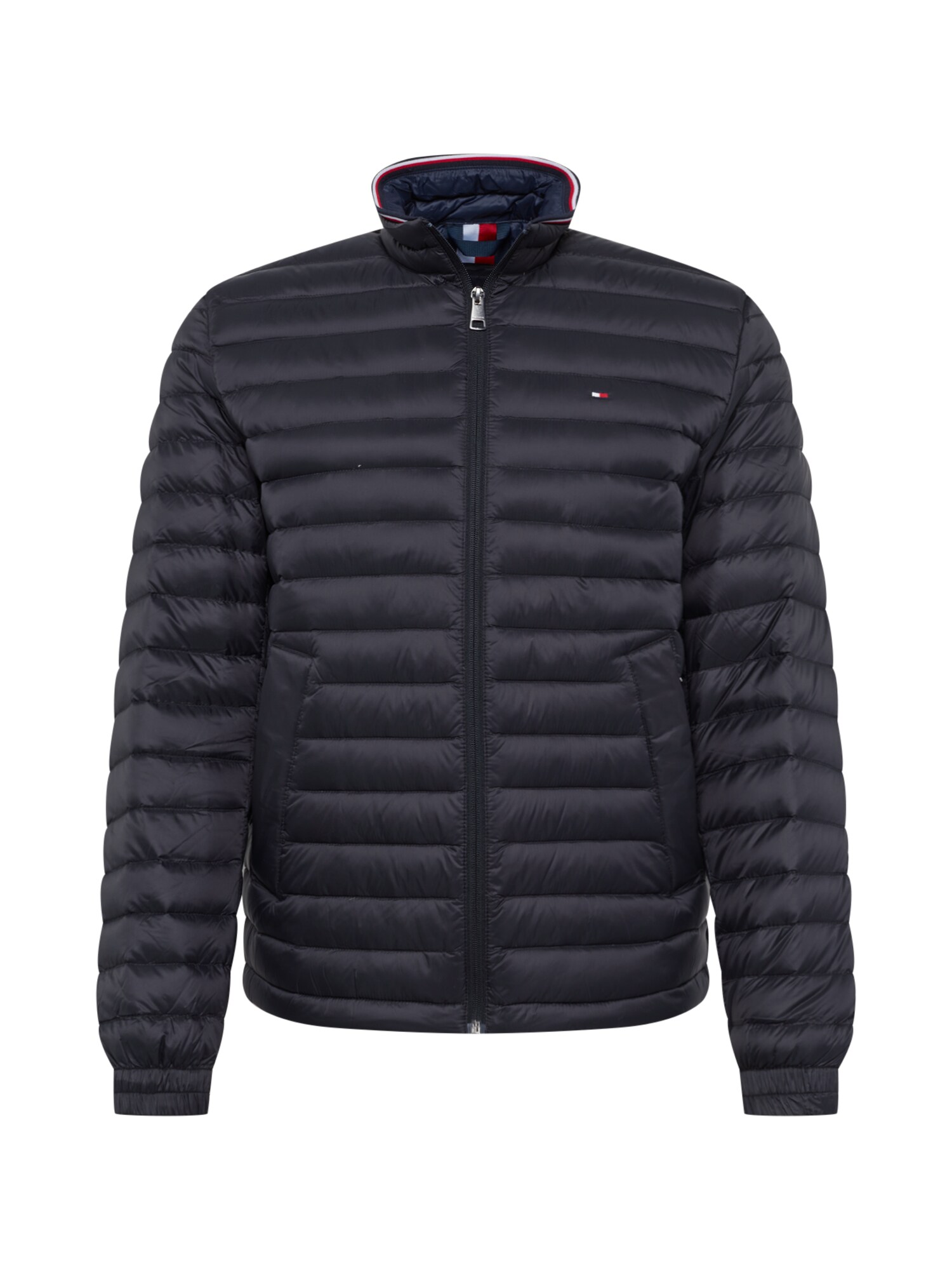 TOMMY HILFIGER Demisezoninė striukė 'CORE PACKABLE DOWN JACKET'  juoda