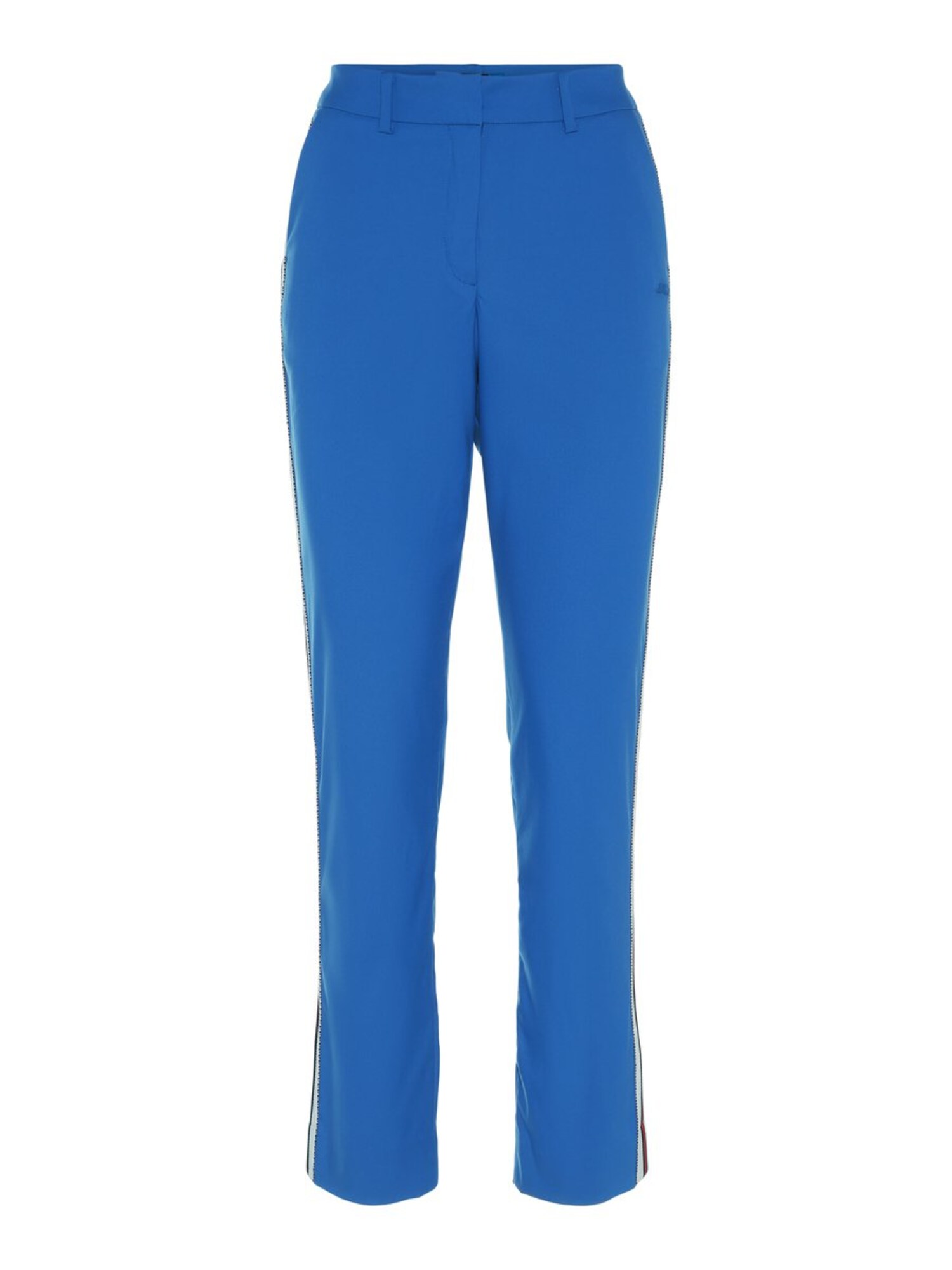 Jlindeberg Dames Broek Kattis Schoeller Blauw Rood Wit jlindeberg kopen in de aanbieding