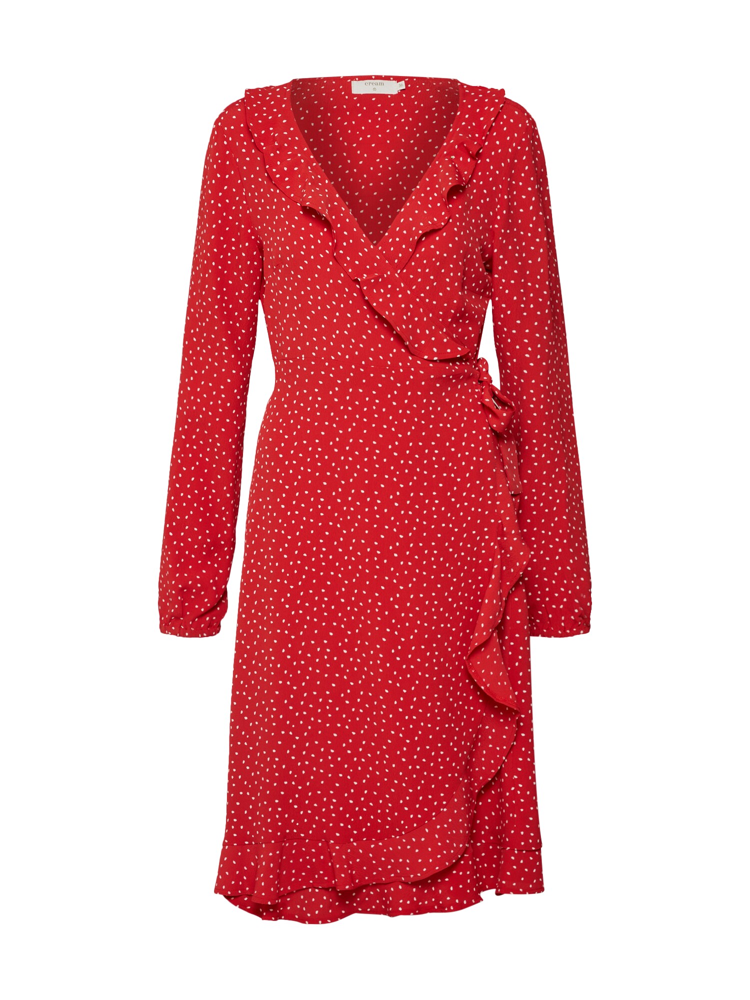 Cream Dames Jurk Alison Lichtrood cream kopen in de aanbieding